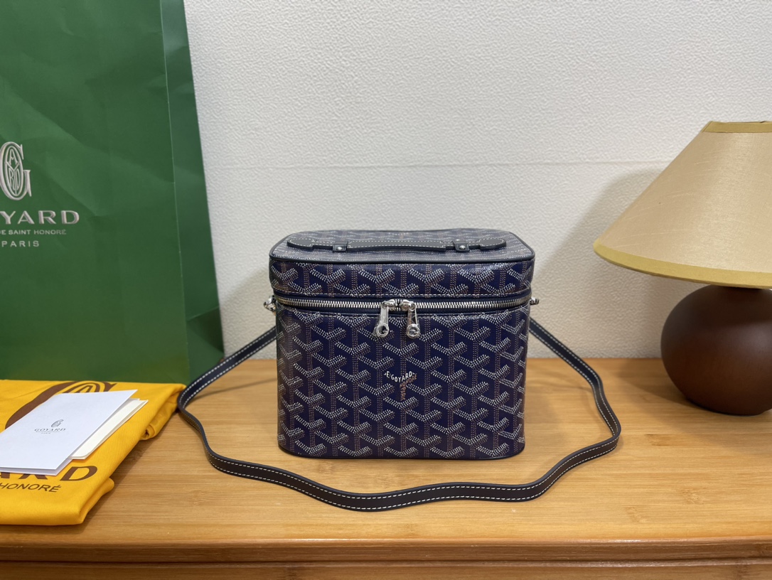 Goyard Tassen Cosmetica Tas Geel Unisex Fashion