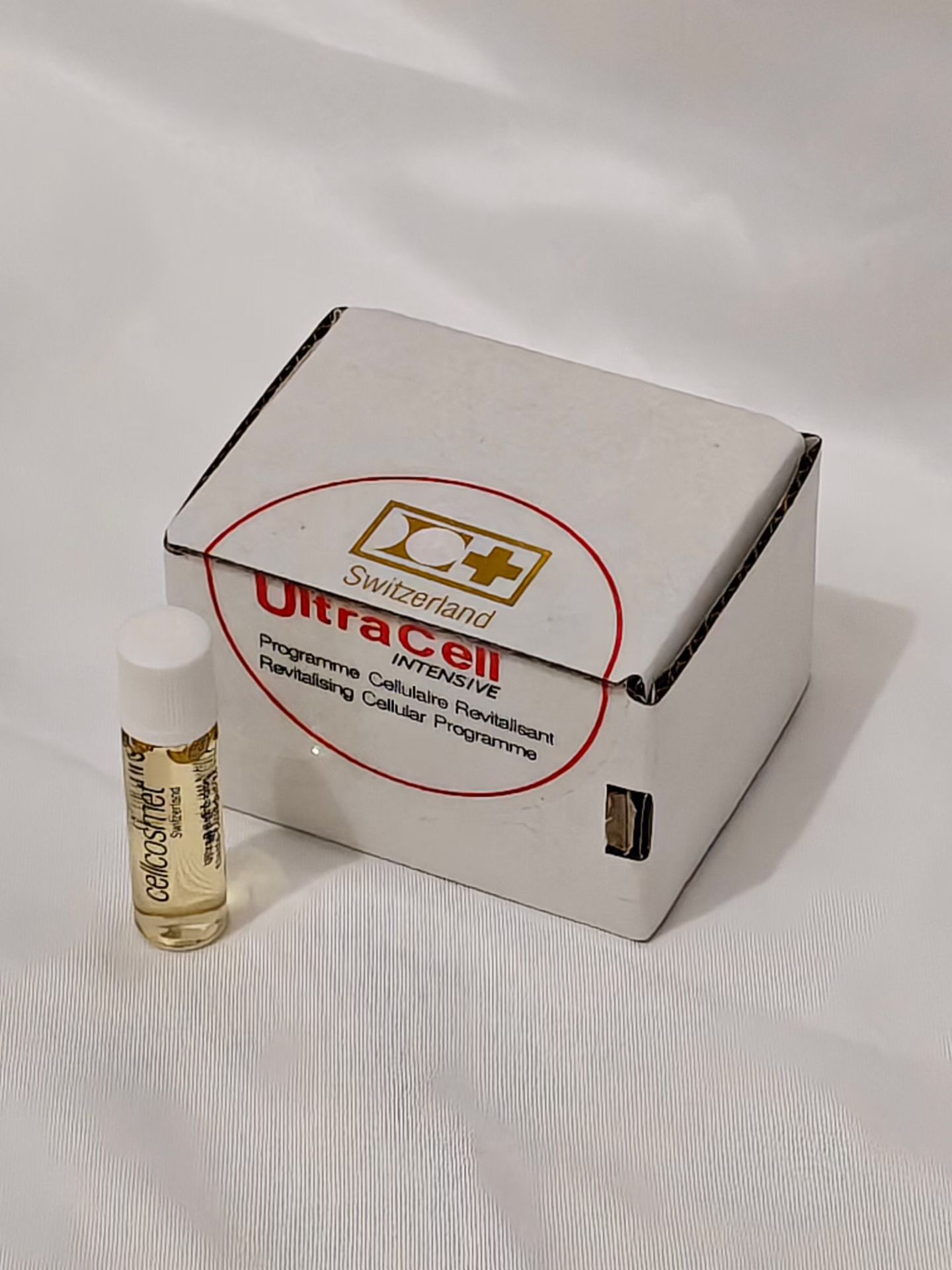 95. esencia de colágeno elástico blanqueador Cellcosmet 1.5ml/caja 🔜 versión Mingtong, alta calidad❗️【caja=12 unidades…