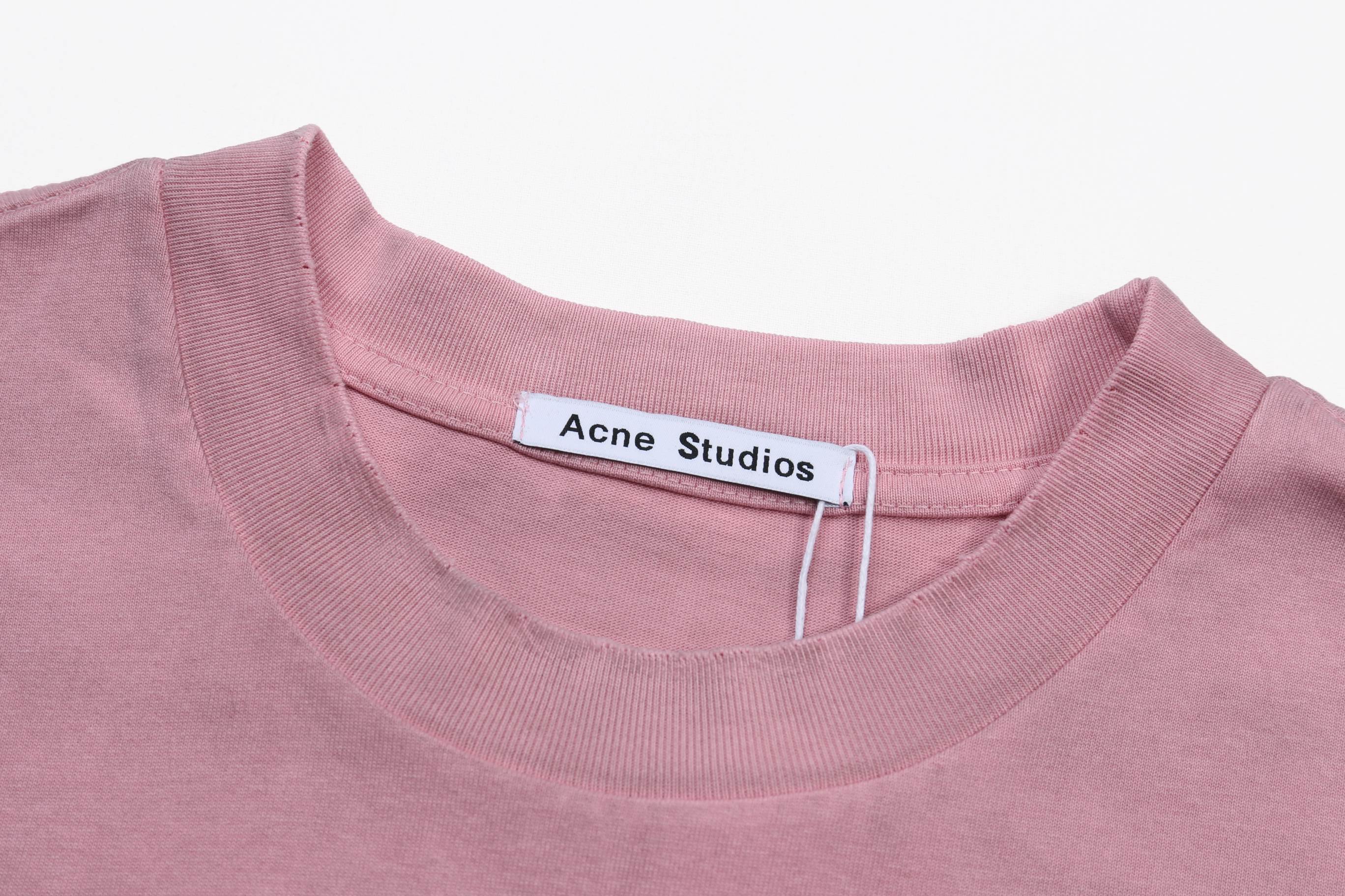 Acne Studios SS25 Logo Print T-Shirt - Unisex, Round Neck, Short Sleeve 4 a1737810592041 7223