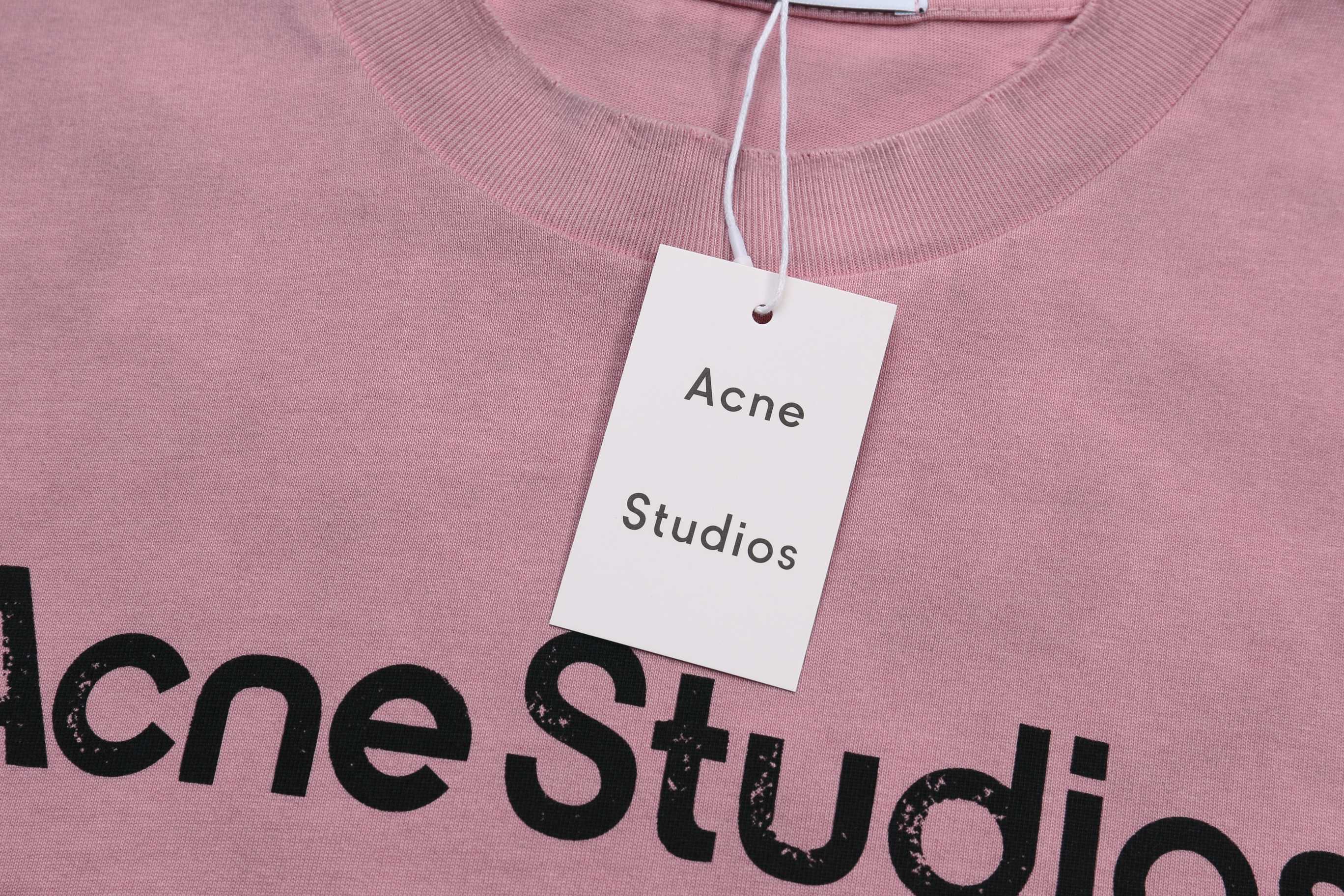 Acne Studios SS25 Logo Print T-Shirt - Unisex, Round Neck, Short Sleeve 5 a1737810592167 3725