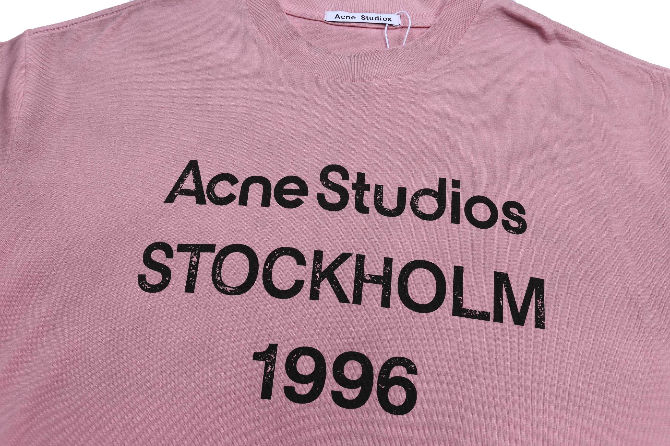 Acne Studios SS25 Logo Print T-Shirt - Unisex, Round Neck, Short Sleeve 6 a1737810592312 1250