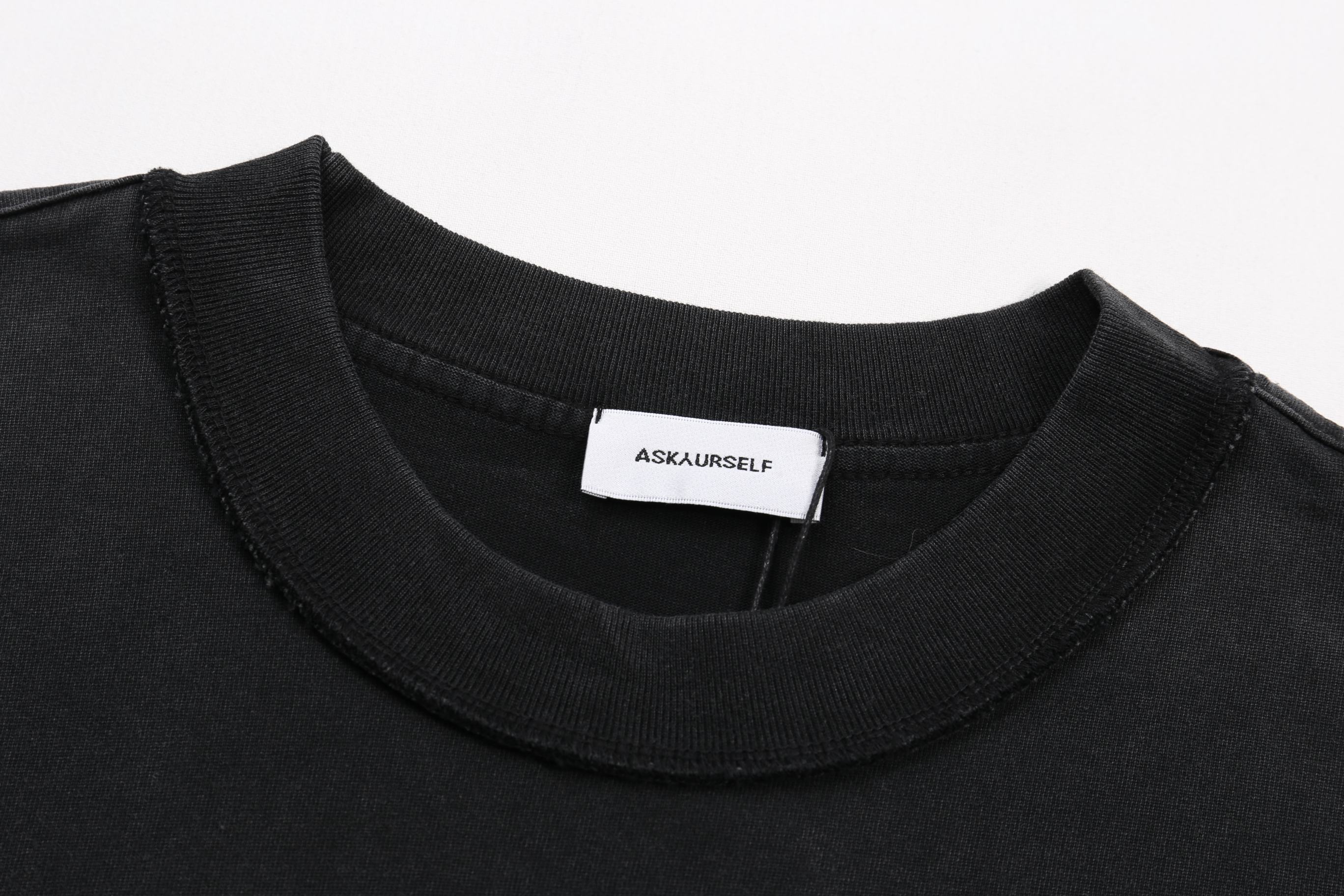 Askyurself x False Perception Washed Black Logo Graphic Print T-Shirt 4 a1737811978286 2428