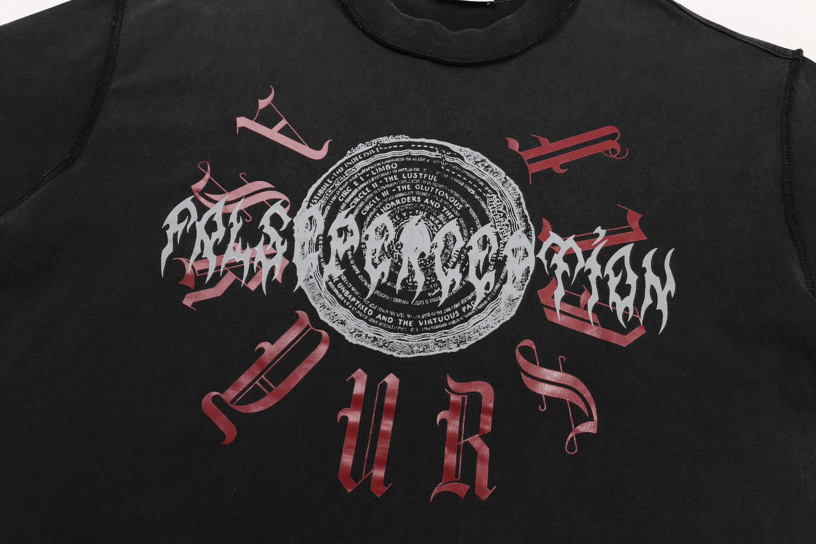 Askyurself x False Perception Washed Black Logo Graphic Print T-Shirt 6 a1737811978458 5176