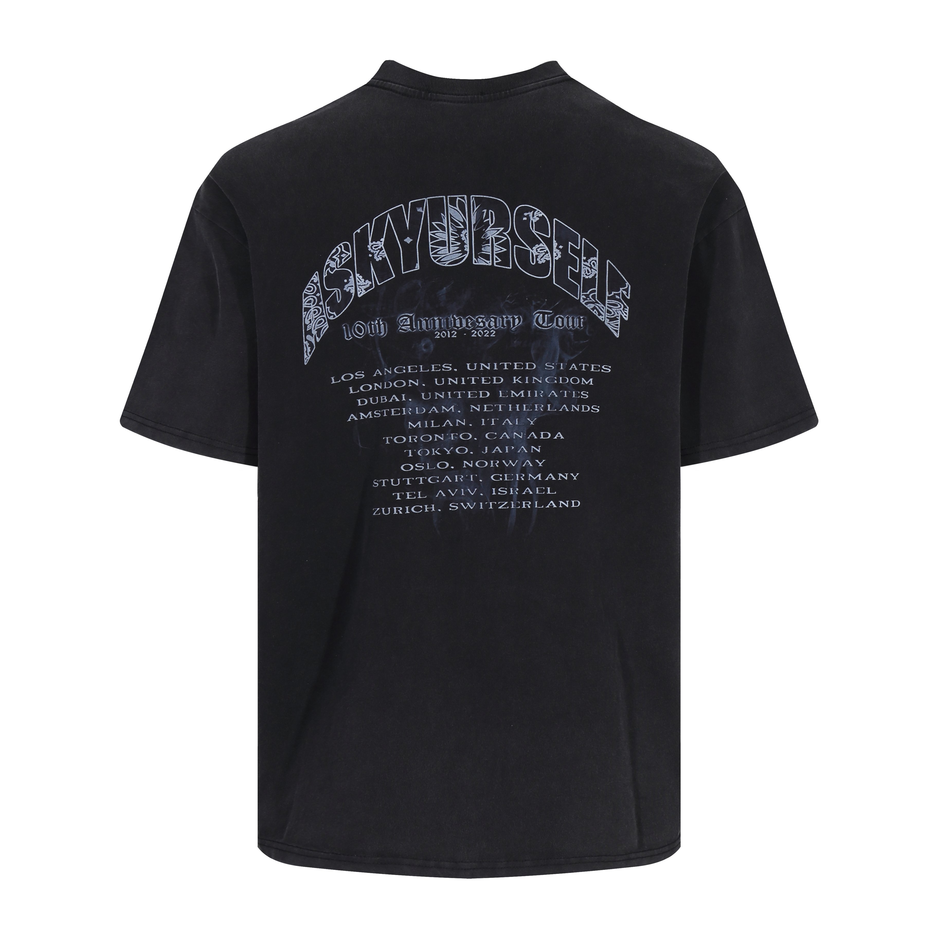 Askyurself Men's West Coast Legend 10th Anniversary Graphic T-Shirt 3 a1737812751548 0032