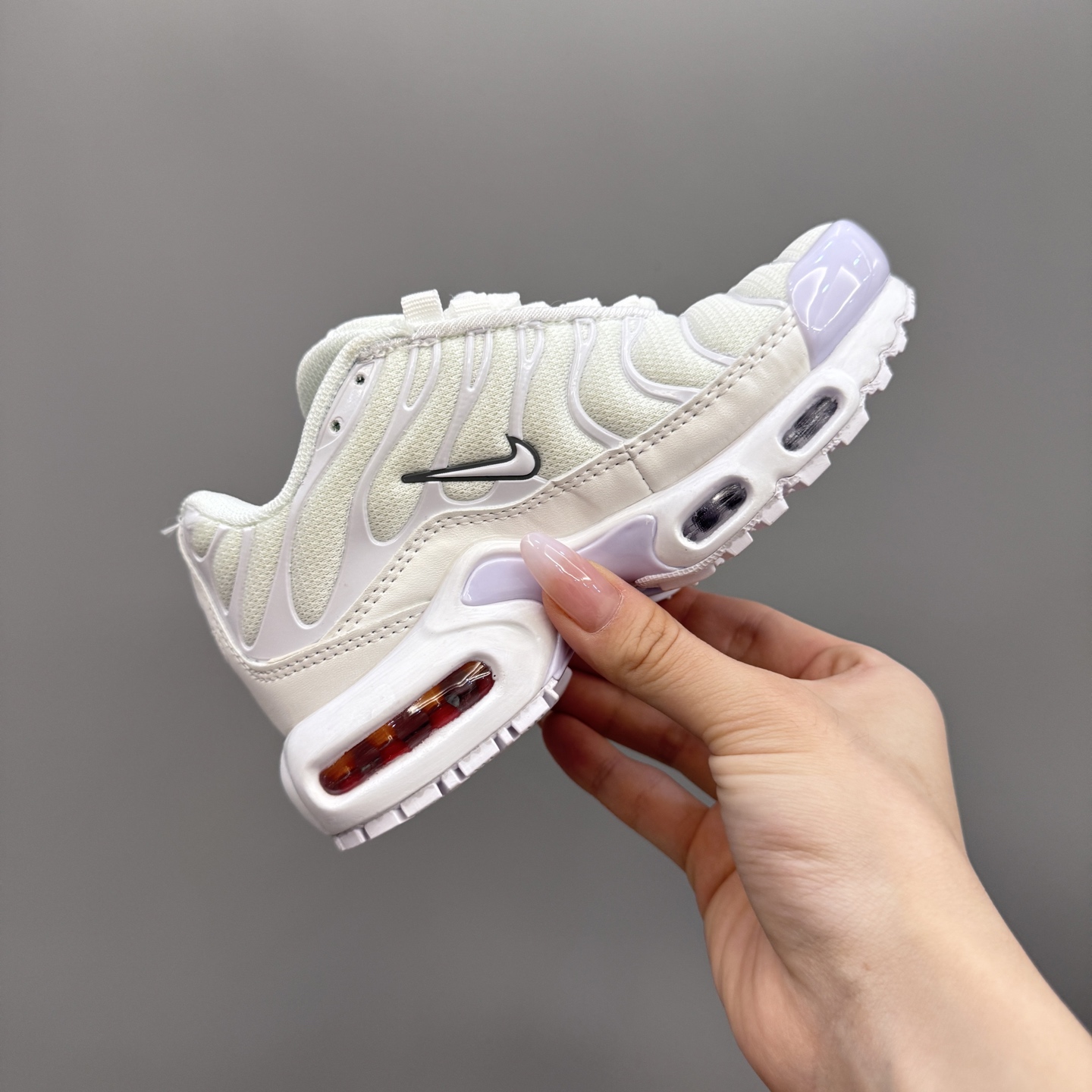 图片[5]-耐克 MAX plus全掌气垫儿童运动鞋 尺码：24-35码 超赞的全掌气垫，脚感超舒适👍🏻 优质鞋面拼接，质感满满💯 上学运动都是超合适单品❤️-选品中心