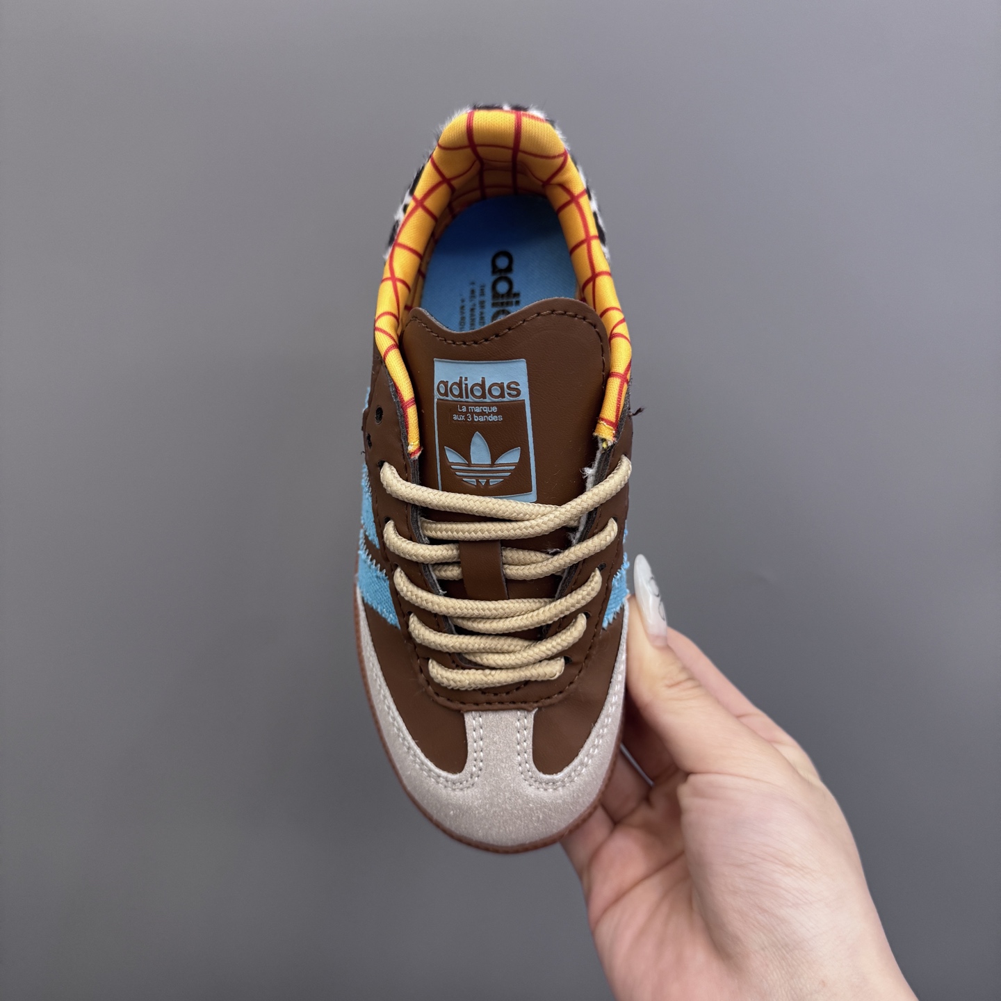 图片[7]-AD德训联名儿童休闲鞋 尺码：22-37码 爱惨了德训系列🆕 新工厂新工艺新配色👏🏻 优质皮料拼接，质感满满💯 耐磨防滑大底，脚感超赞👍🏻-选品中心