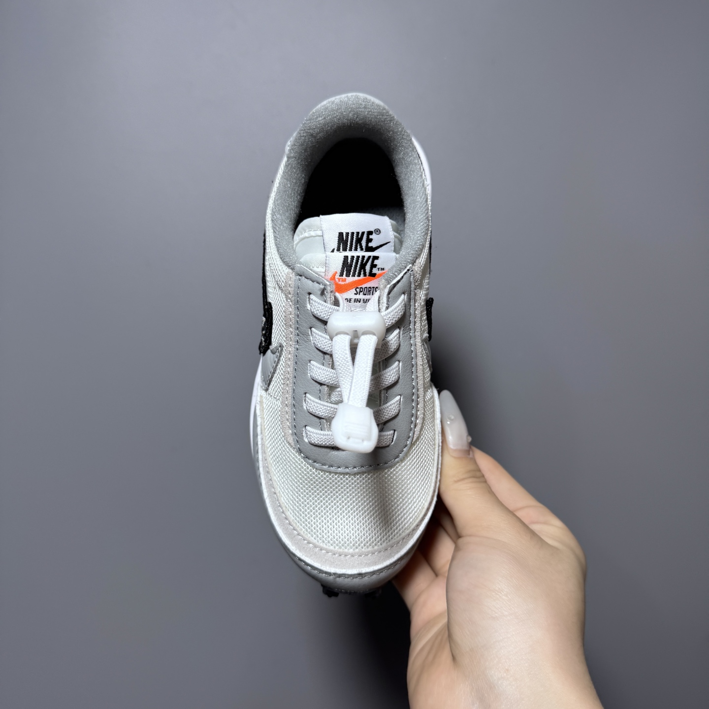 图片[7]-NK新款华夫松紧扣儿童休闲运动鞋 尺码：22-35码 经典华夫款式🆕 百搭又时髦✨ 松紧扣设计，穿脱方便✌🏻 橡胶耐磨防滑大底✔️ 优质面料拼接，质感满满💯-选品中心