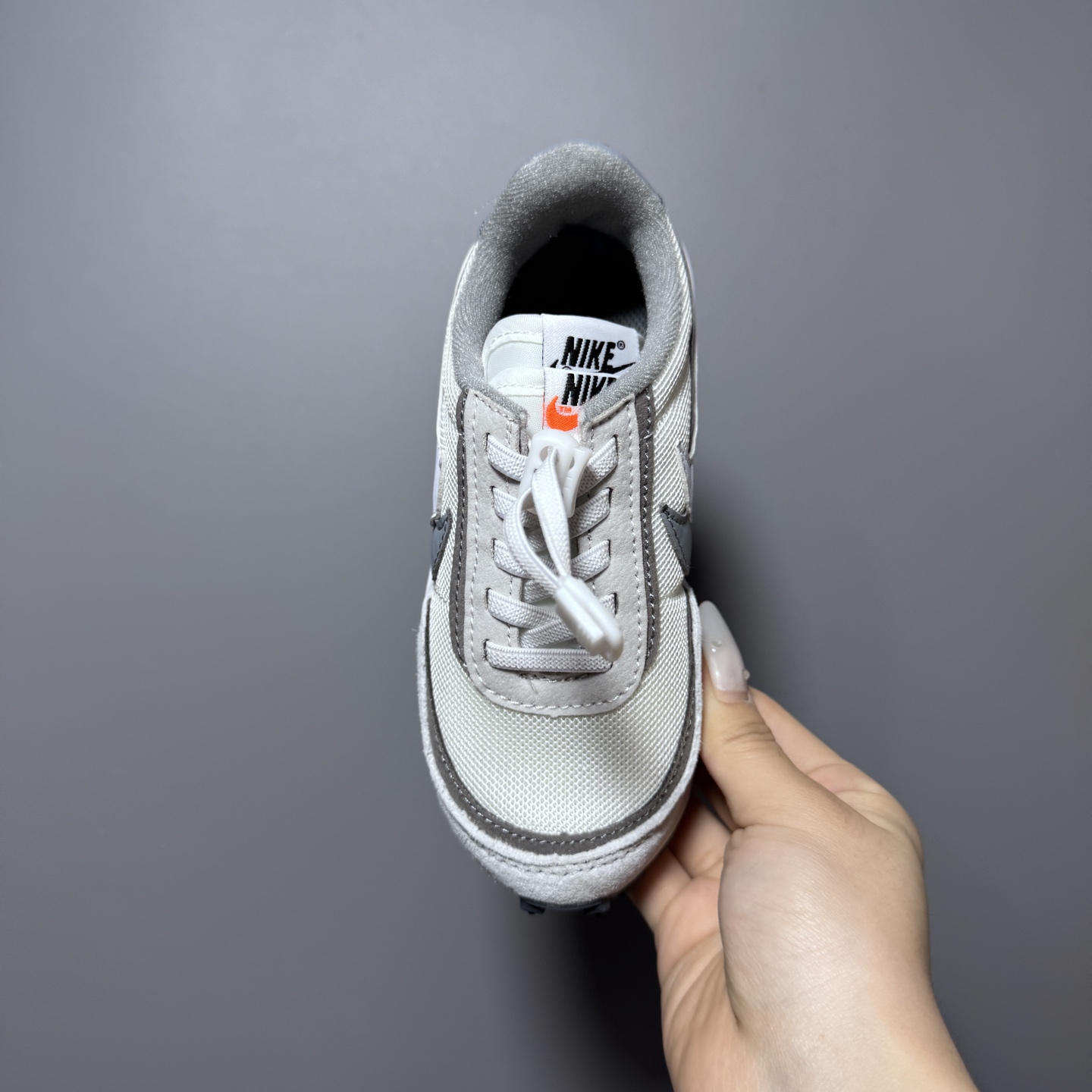 图片[7]-NK新款华夫松紧扣儿童休闲运动鞋 尺码：22-35码 经典华夫款式🆕 百搭又时髦✨ 松紧扣设计，穿脱方便✌🏻 橡胶耐磨防滑大底✔️ 优质面料拼接，质感满满💯-选品中心