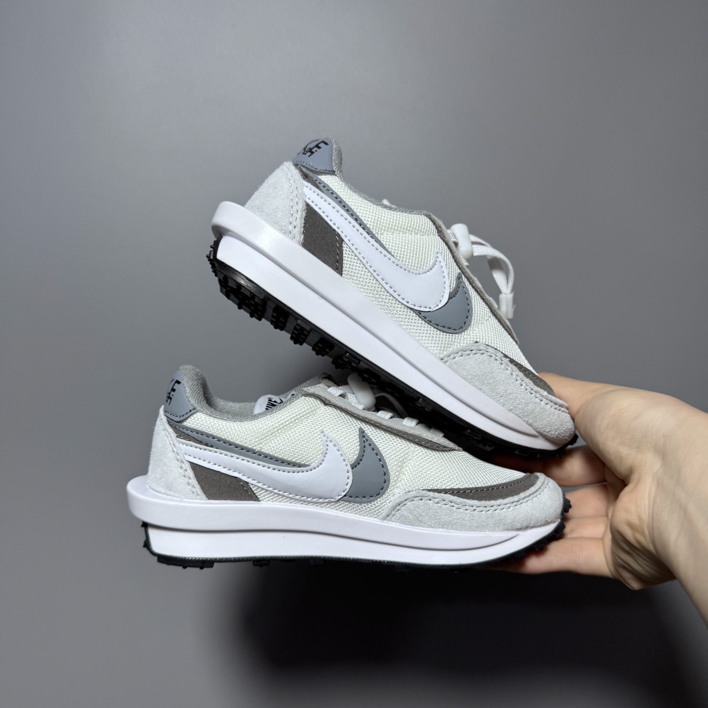 图片[2]-NK新款华夫松紧扣儿童休闲运动鞋 尺码：22-35码 经典华夫款式🆕 百搭又时髦✨ 松紧扣设计，穿脱方便✌🏻 橡胶耐磨防滑大底✔️ 优质面料拼接，质感满满💯-选品中心