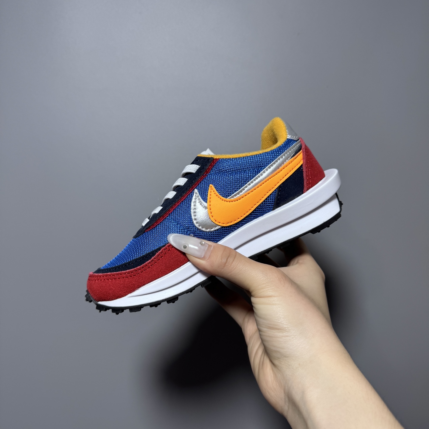 图片[6]-NK新款华夫松紧扣儿童休闲运动鞋 尺码：22-35码 经典华夫款式🆕 百搭又时髦✨ 松紧扣设计，穿脱方便✌🏻 橡胶耐磨防滑大底✔️ 优质面料拼接，质感满满💯-选品中心