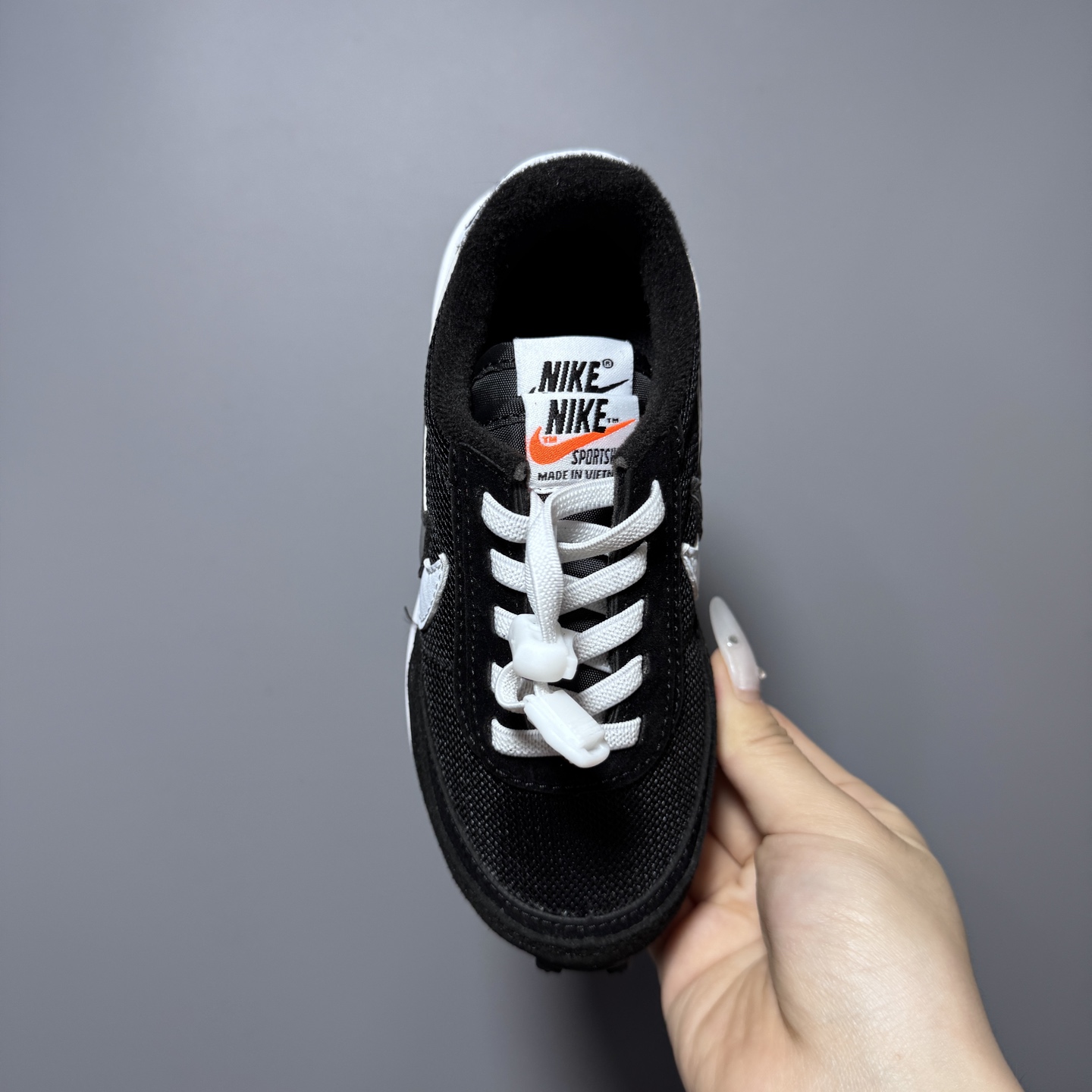 图片[7]-NK新款华夫松紧扣儿童休闲运动鞋 尺码：22-35码 经典华夫款式🆕 百搭又时髦✨ 松紧扣设计，穿脱方便✌🏻 橡胶耐磨防滑大底✔️ 优质面料拼接，质感满满💯-选品中心