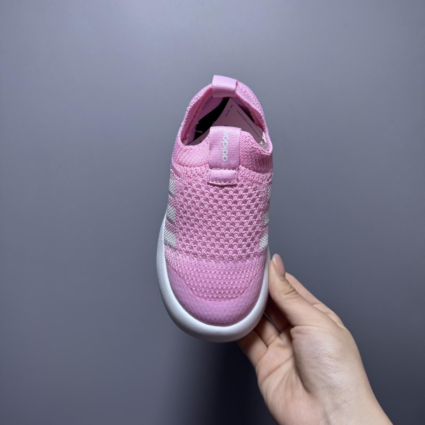 图片[7]-阿廸婴幼学步童鞋将舒适放在首位。超轻、透气的针织鞋面搭配有史以来最柔软的外底。Bubblecomfy 鞋底由一块 EVA 制成，柔韧且超轻。 尺码：22-30-选品中心