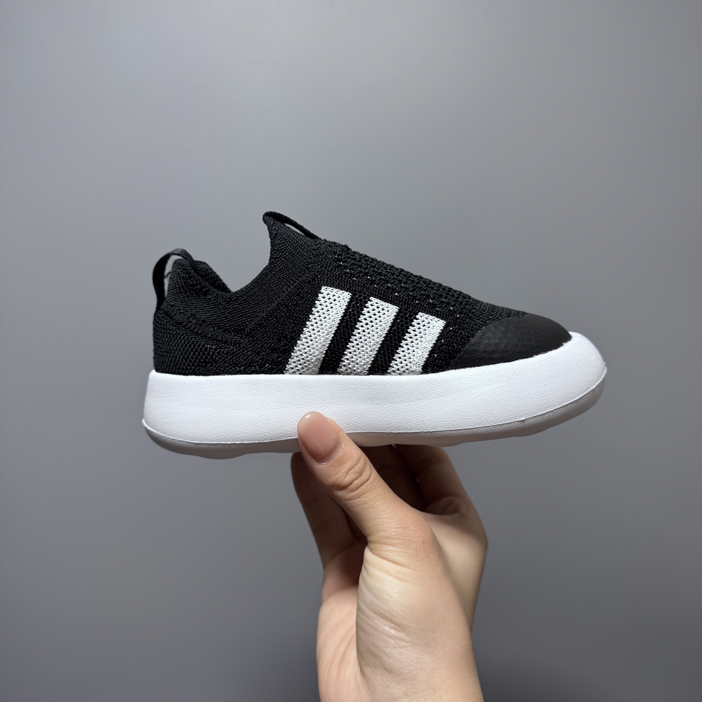 图片[4]-阿廸婴幼学步童鞋将舒适放在首位。超轻、透气的针织鞋面搭配有史以来最柔软的外底。Bubblecomfy 鞋底由一块 EVA 制成，柔韧且超轻。 尺码：22-30-选品中心