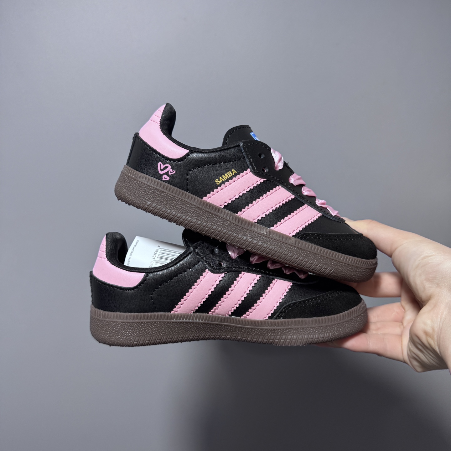 图片[2]-新配色 AD德训联名儿童休闲鞋 尺码：22-37码 爱惨了德训系列🆕 新工厂新工艺新配色👏🏻 优质皮料拼接，质感满满💯 耐磨防滑大底，脚感超赞👍🏻-选品中心