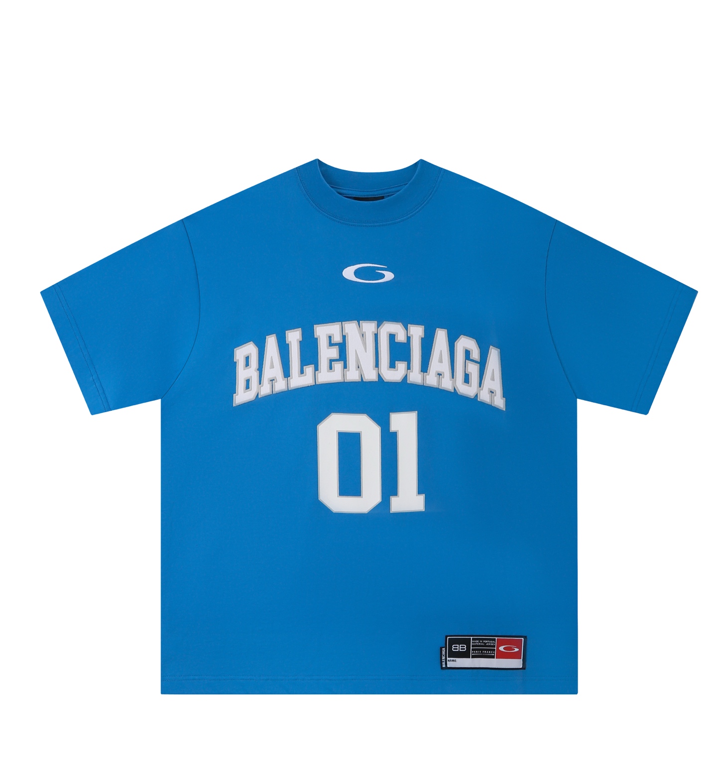 NO:515362,.BLCG25SS Basketball Series No. 01 Short Sleeve 1-3 The fabric is made of heavyweight cotton jersey fabric fixed-dyeing fabric fixed-dyeing cross-strip ribbed pair plate and cylinder dyed without color difference. Follow the original process of fabric for grinding and washing, making the hand feel softer and more comfortable on the upper body, the neckline thread is half-high and narrow. The front embroidery uses imported Tamada embroidery machine technology for tatami embroidery method, first embroidered white letters and then lay the pads for a second layer of edge grey embroidery. The front '01' letter art print uses hand-made silk screen printing original color special adjustment same color glue material hem custom-made joint series woven mark sewing back shoulder double chain car line vertical straight cut straight body pattern details restored, T-shirt, alexander wang19860909.BLCG25SS篮球系列01号短袖 1-3 面料采用重磅克精棉平纹布定染对色面料定织十字拉架罗纹对板同缸染色无色差 遵循原版工艺面料做磨毛水洗工艺使得手感更加柔软上身更加舒适领口螺纹半微高偏修窄 正面绣花采用进口田岛刺绣机工艺为榻榻米刺绣方式先刺绣白色字母再铺垫片上做第二层包边灰色绣花 前幅'01'字母艺术作品印花采用手工丝网印花原色特调同色胶浆材质下摆定制联名系列织唛车缝后肩双链条车线立挺剪裁直身版型细节还原,,T-shirt,alexander wang,Men's clothing