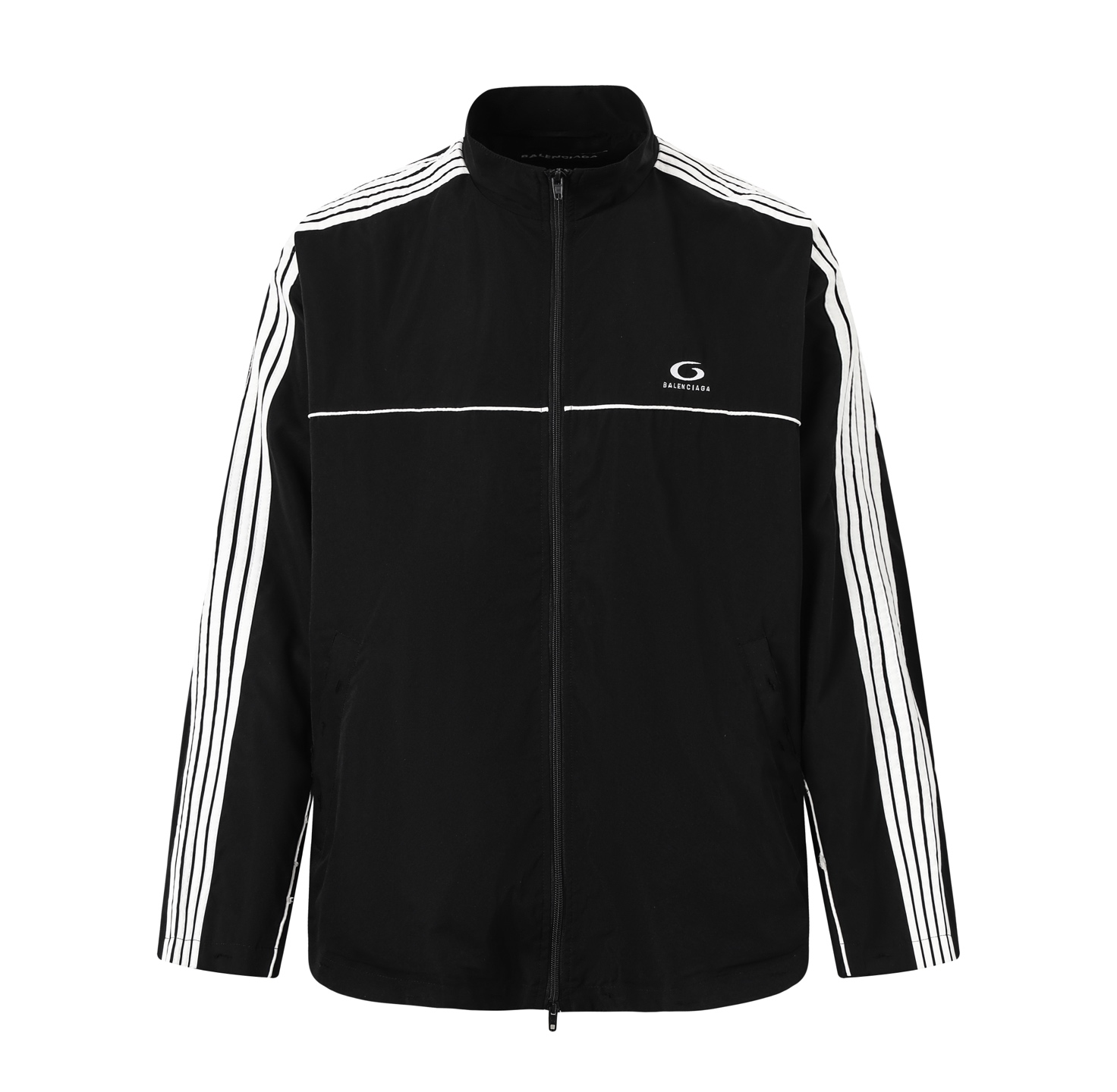 。BLCG 25SS五条杠夹克外套 44-48面料采用优质200D尼龙棉质面料 内里搭配网眼更具有透气舒