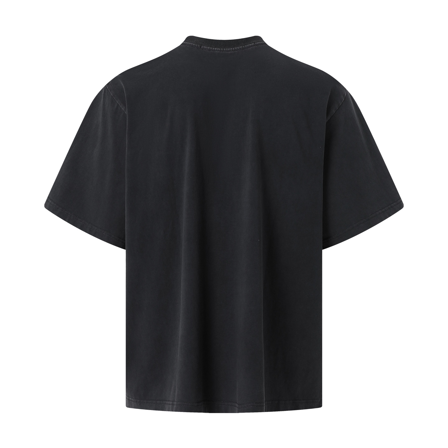 。Alexander Wang 26SS倒置多排字母短袖 S-L面料采用100%高支精梳全棉平纹针织布，