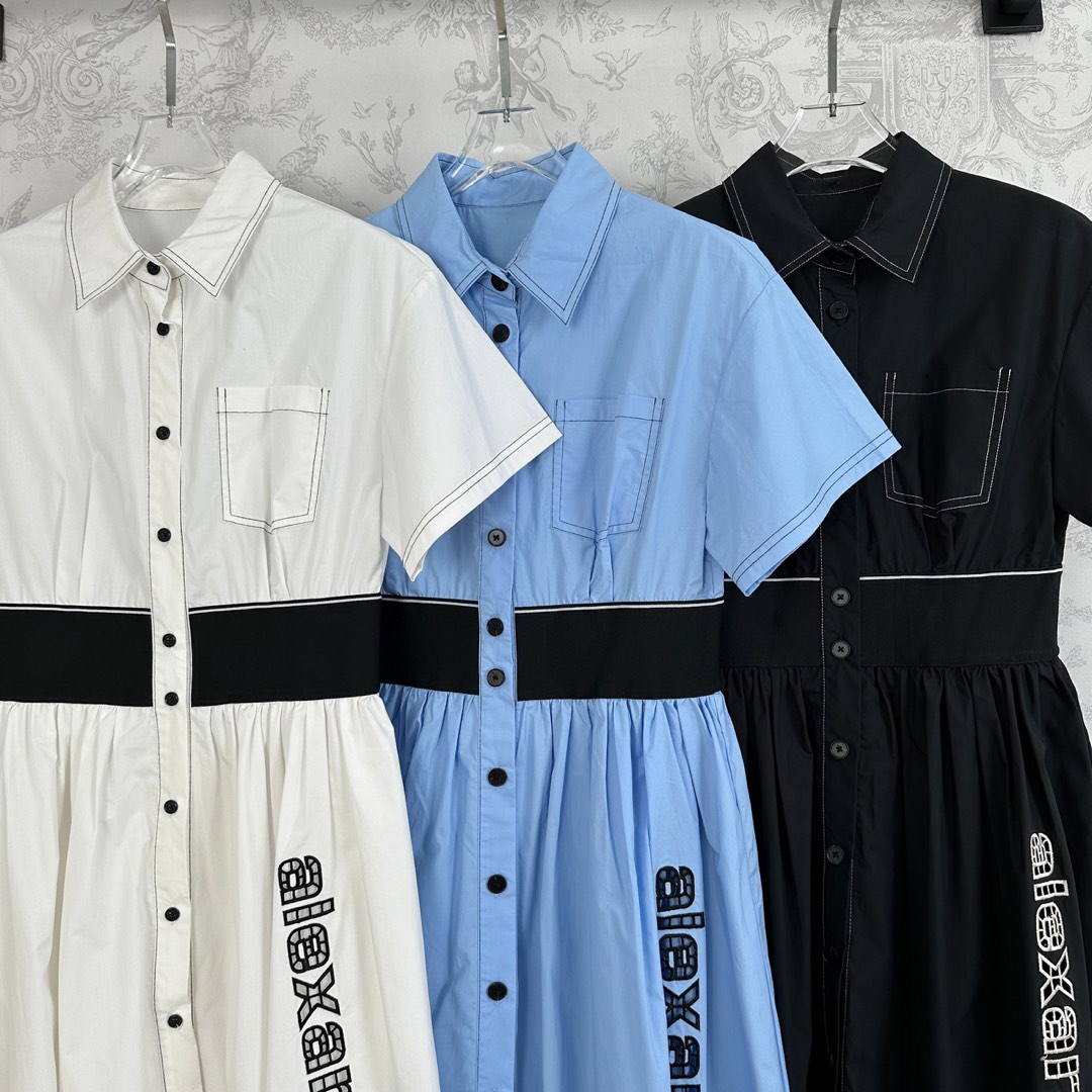 New Arrival: Single-Handed Female Clothes for Early Spring, High-Quality Fashion in Black, White, and Blue. - 图片 2