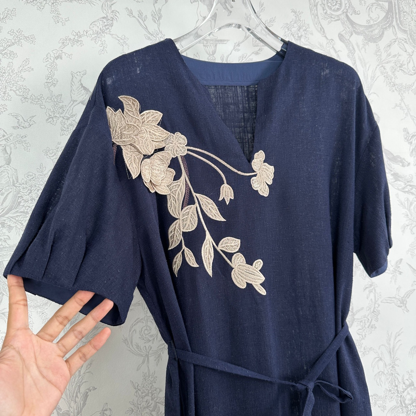 P725 Original Women’s Suit: New Arrival for Spring & Summer, High Quality Linen Fabric - 图片 9