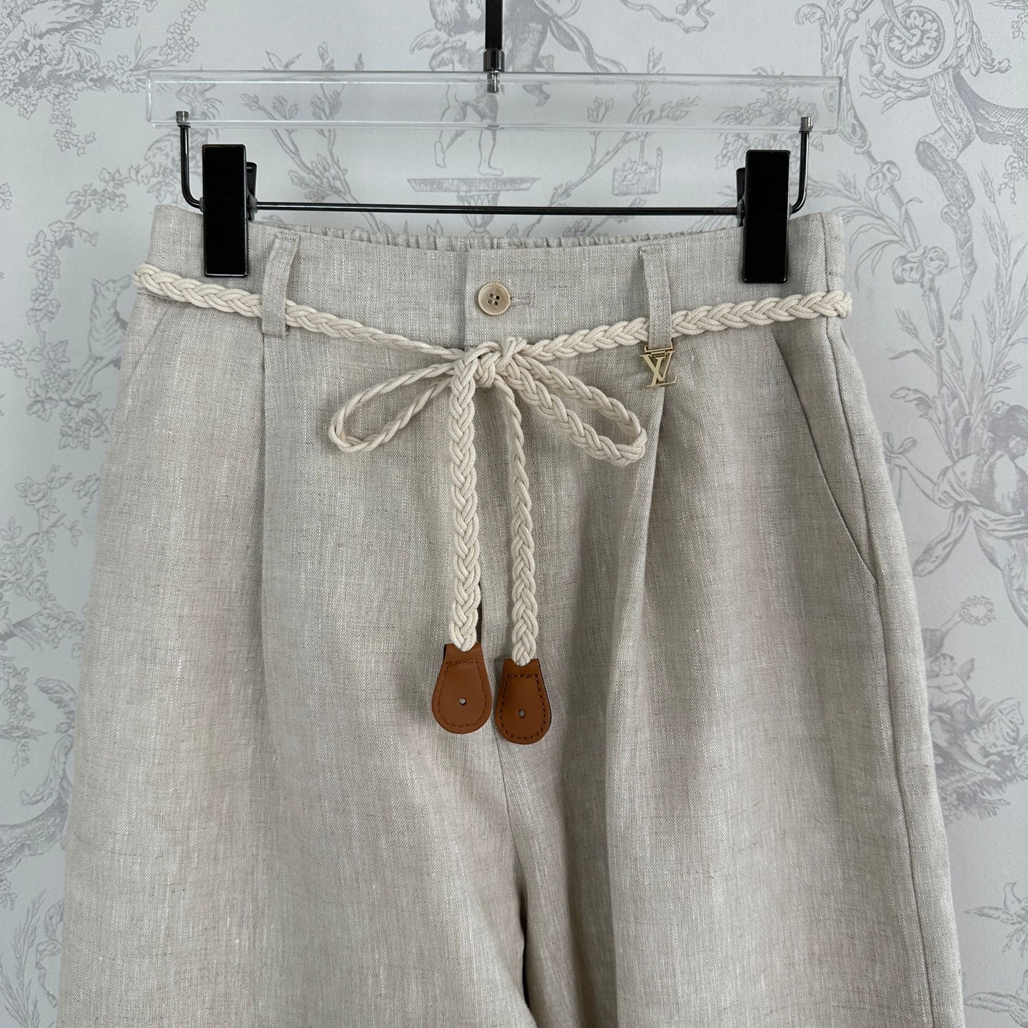 P504 Original Female Suit: New Arrival Scavenging Spring Linen Fabric Collection - 图片 7