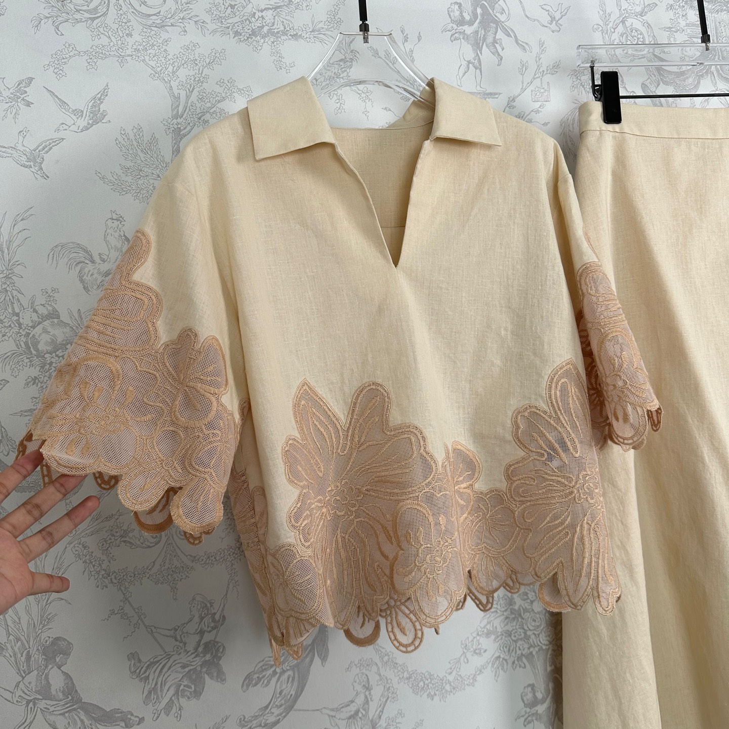 P932 original rag with a new New Arrival ❥ 春 春 春 麻 麻 麻 麻 麻 麻 麻 麻 High quality! Heavy pay! Smlxl almond. Cyan. - 图片 4