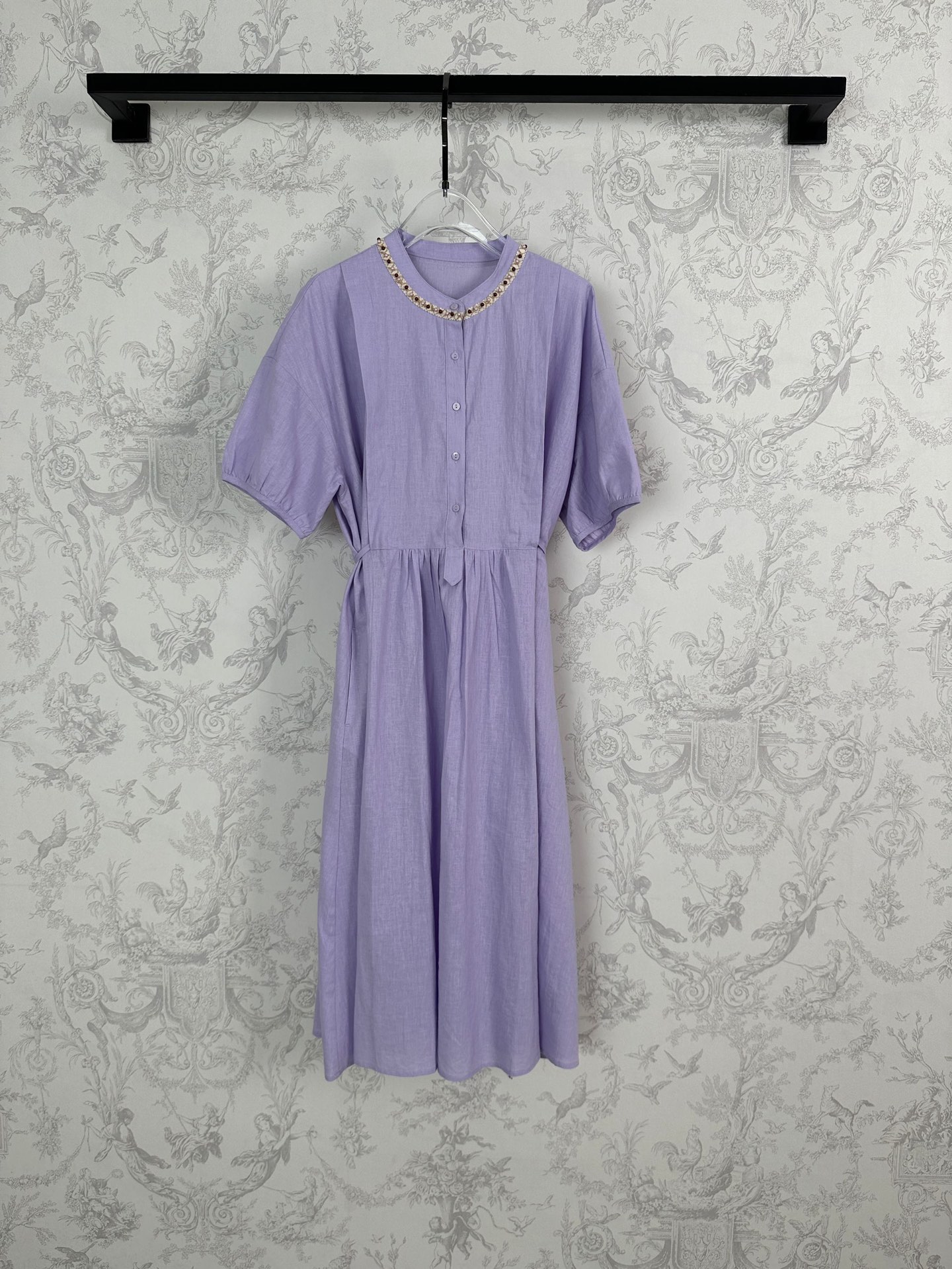 Stylish One-Size-Fits-All Dress: New Arrival for Spring with Advanced Atmosphere - 图片 4