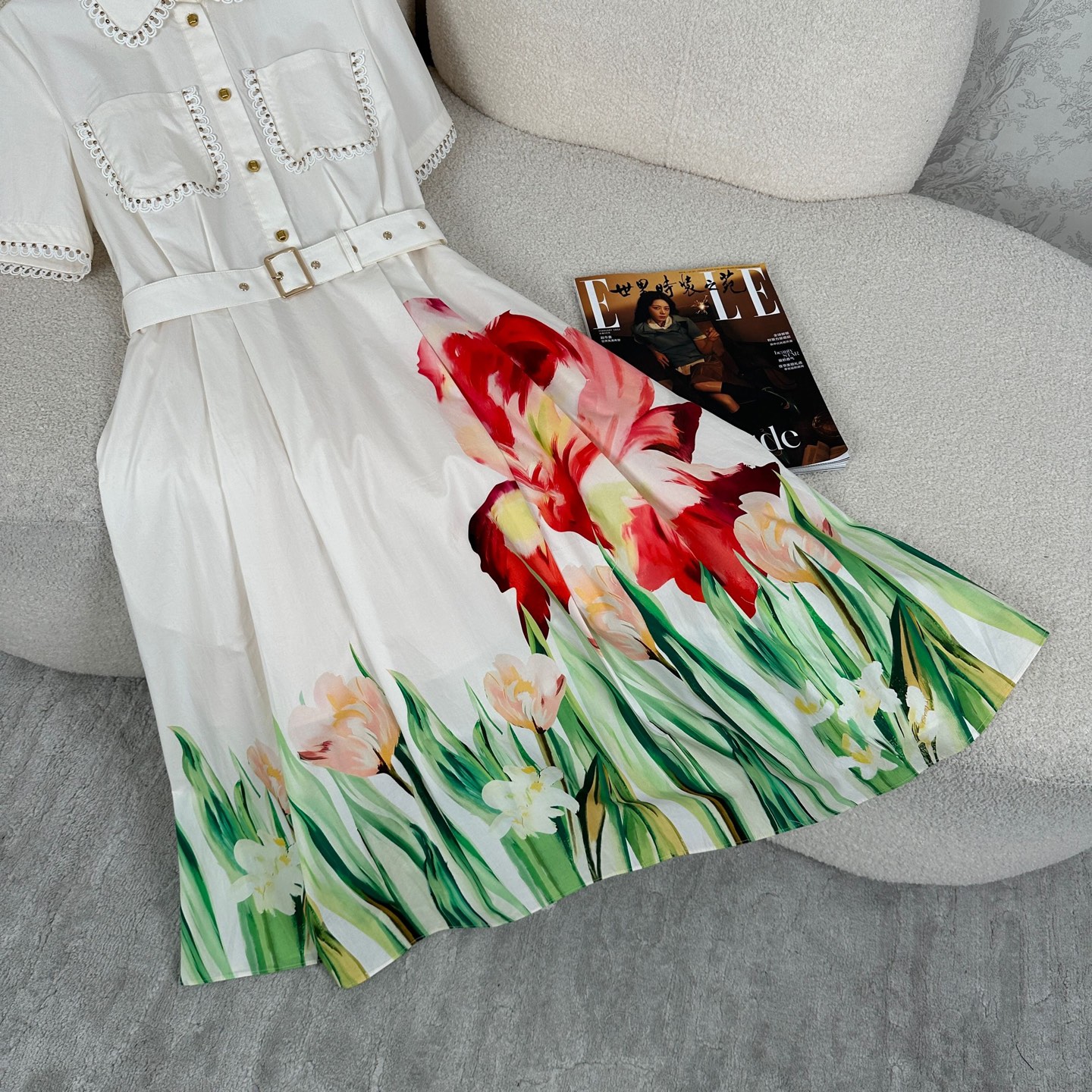 Chlo * New Arrival: High-Quality Cotton Silk Women’s Suit for Early Autumn Fashion - 图片 7