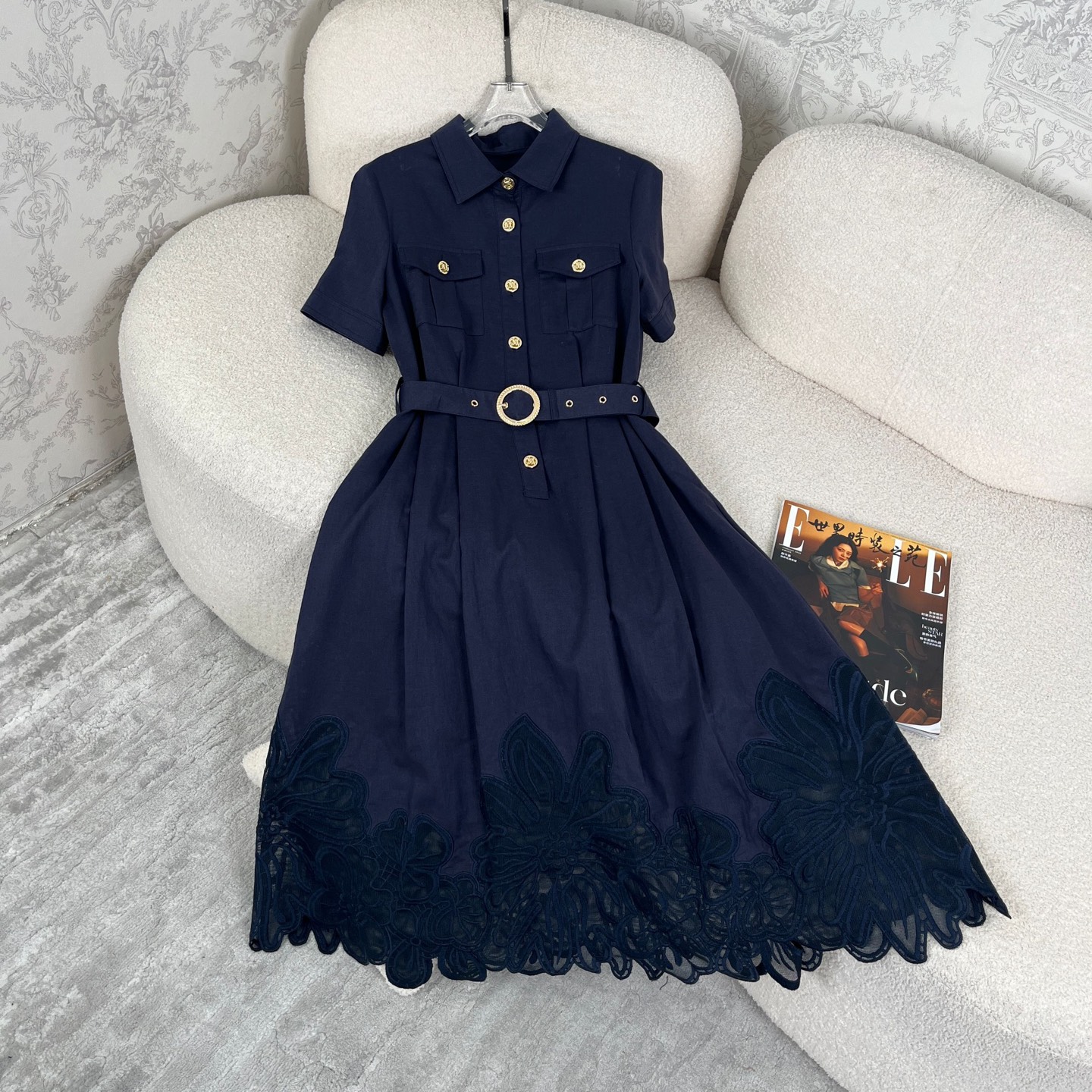 Stylish Linen Dress for Women: P874 New Arrival in Autumn Morning - 图片 8