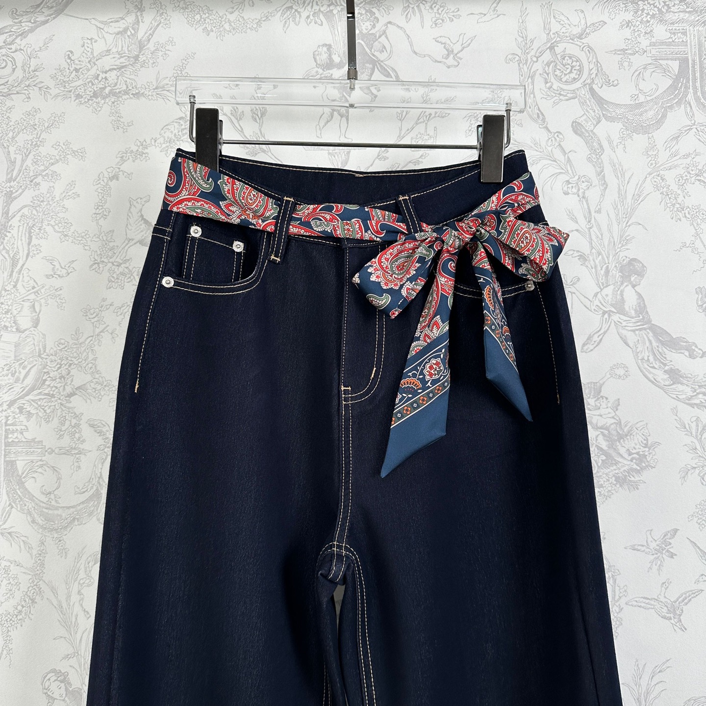 “Versatile P564 Dress: New Arrival Cowboy Design for Early Morning & Autumn with SMLXLXXL Fabric” - 图片 2