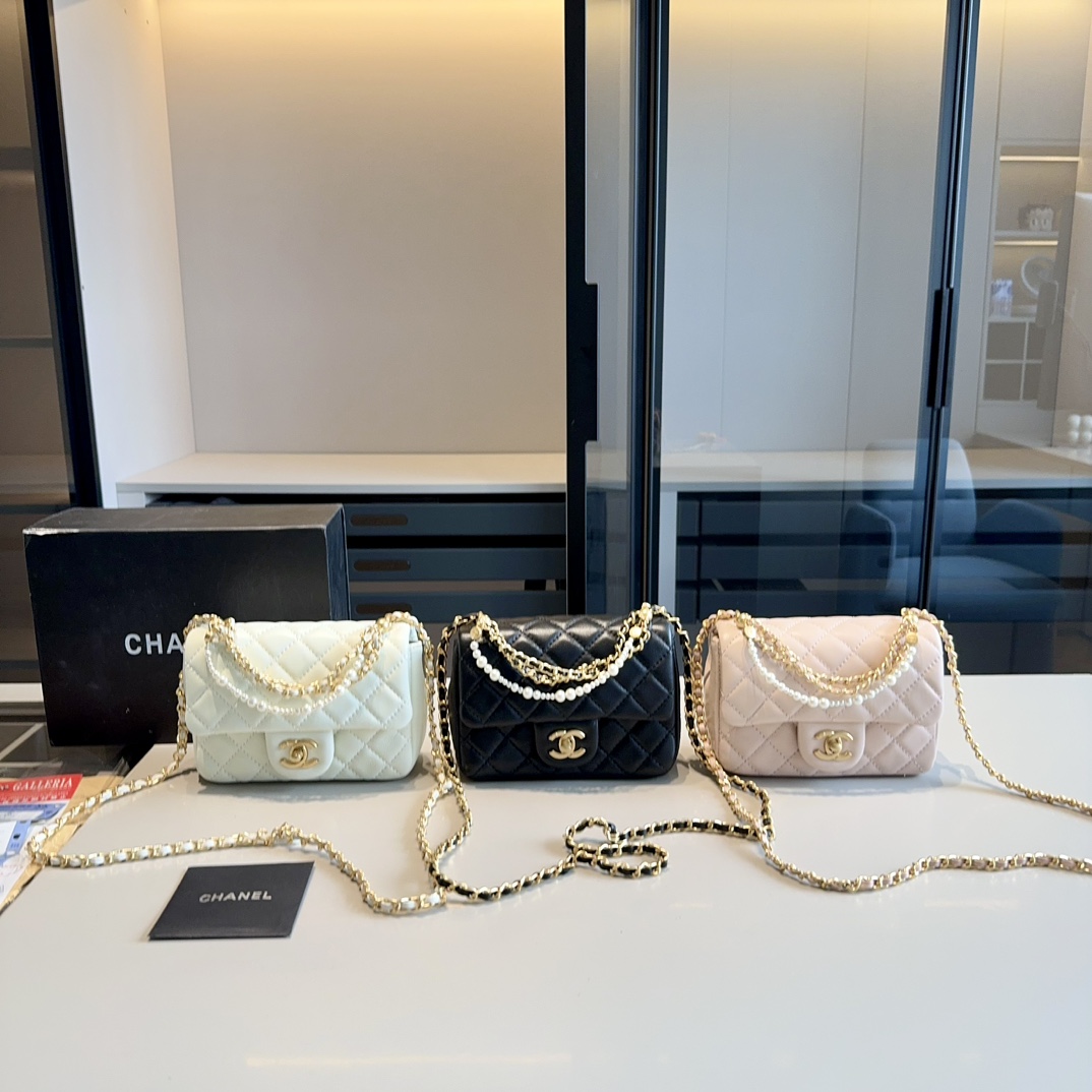 Chanel Sacs À Bandoulière & À Épaule Peau de mouton La chaîne