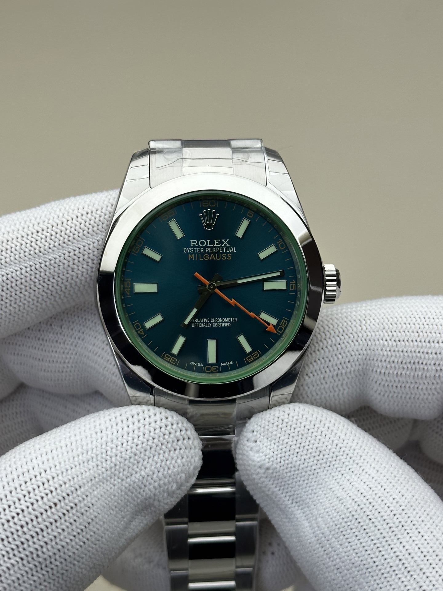 NO:158788,jvs green glass,19860909jvs绿玻璃,,Watch