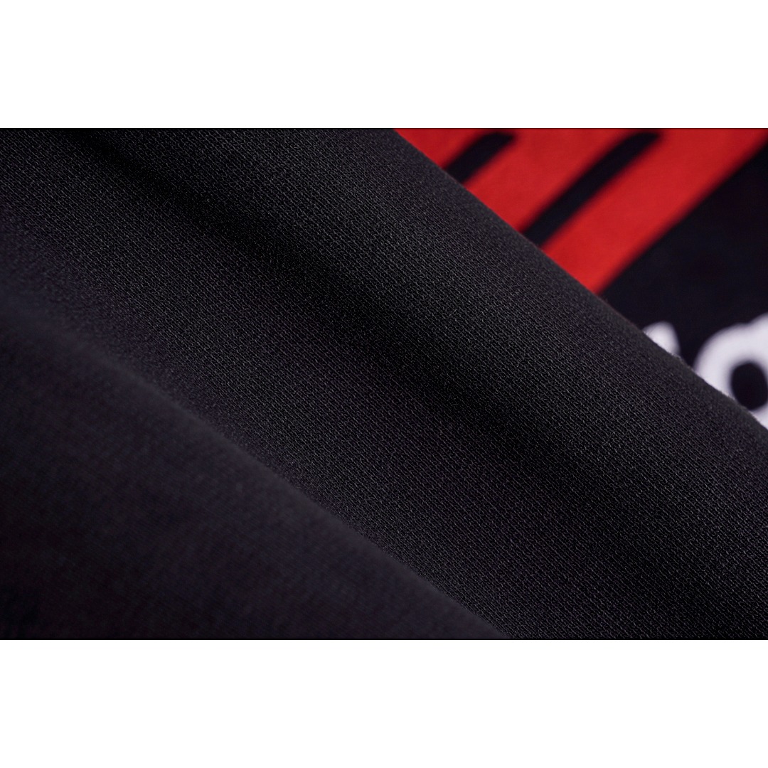 Balenciaga/巴黎世家 FW23 3B字母刺绣图案长袖连帽卫衣
