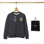 Where can you buy a replica
 Chrome Hearts Clothing Sweatshirts Black Grey White Printing Unisex Fall/Winter Collection