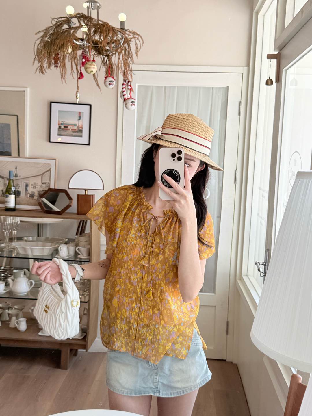Elegant Floral Print Silk Dress for Women - Breathable and Chic 8 i1747052432164 4626 0 7