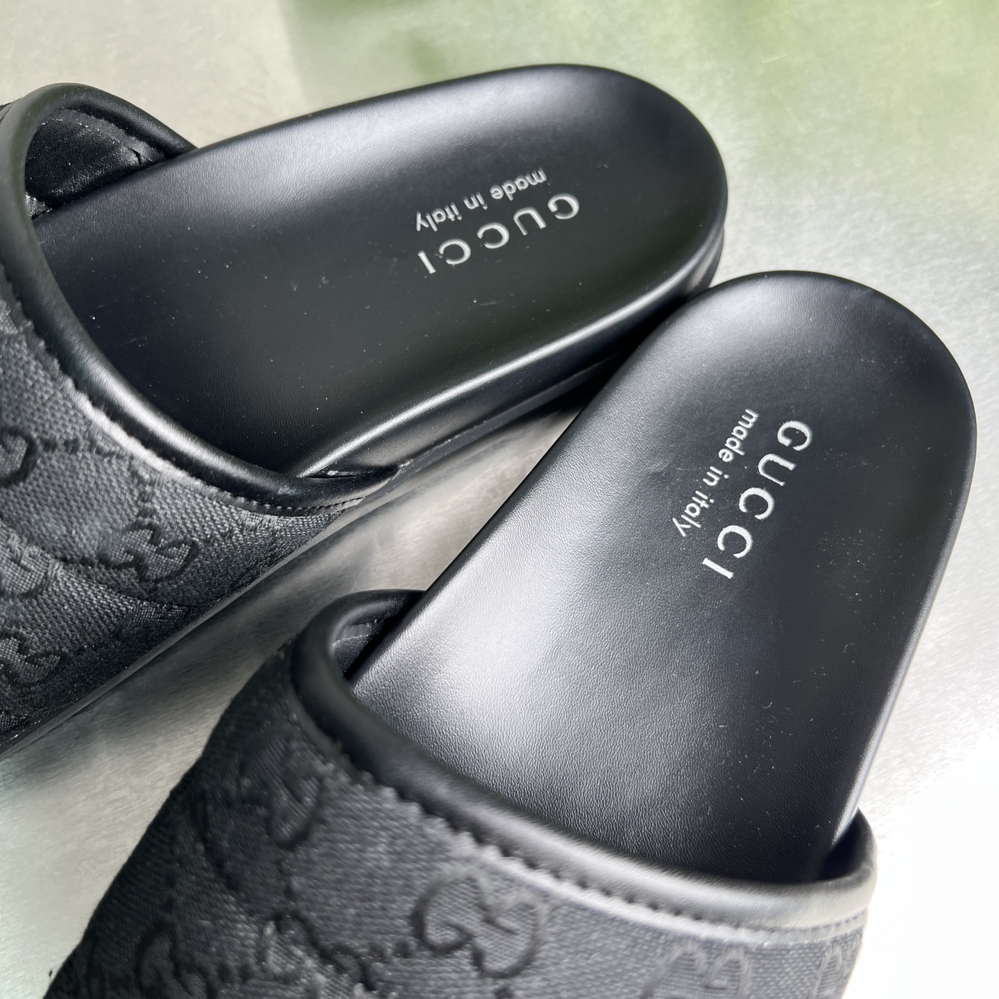 Gucci Double G Embossed Slide Sandals Comfortable Thick Sole Shoes 9 i1743677707375 7762 0 7