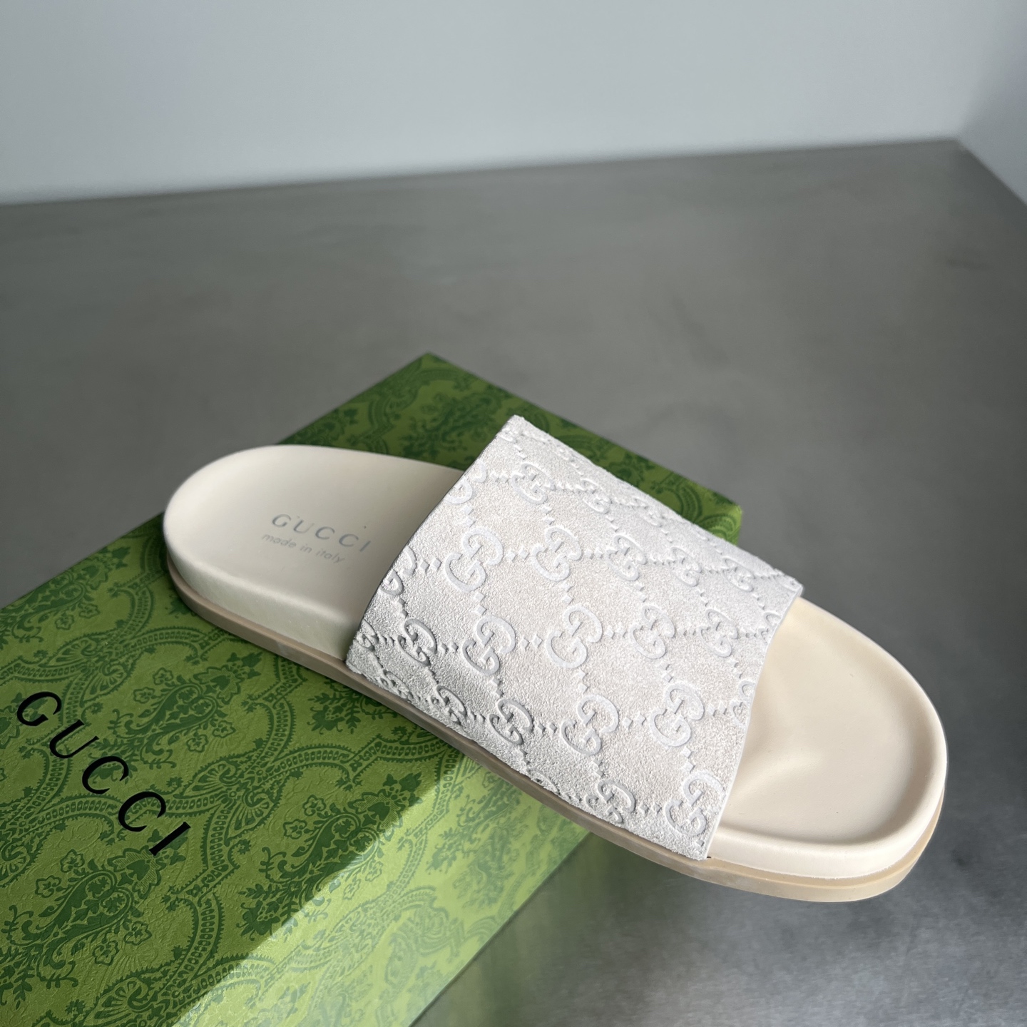 Gucci Women's Double G Embossed Cross-Strap Platform Slides Sandals 4 i1743678184332 7203 0 2