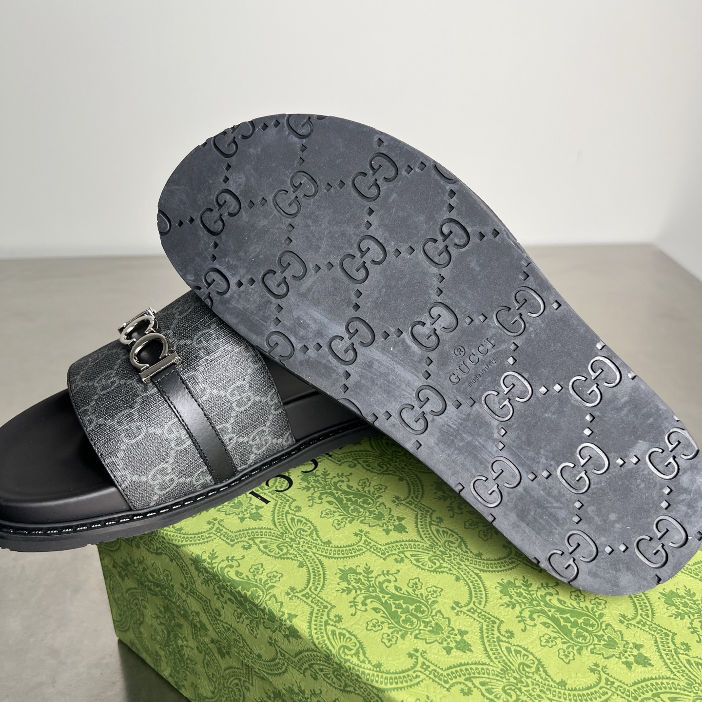 Gucci Double G Embossed Slide Sandal - Comfortable & Stylish Platform Sandal 10 i1745357407797 4348 0 8