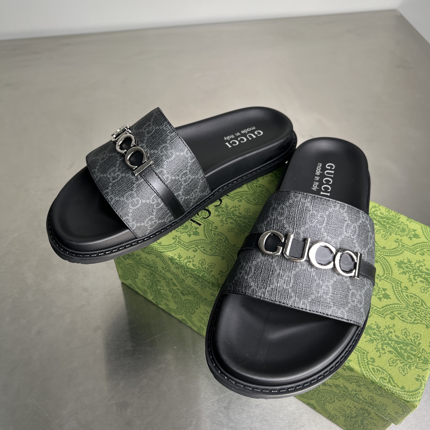 Gucci Double G Embossed Slide Sandal - Comfortable & Stylish Platform Sandal 3 i1745357407843 1901 0 1