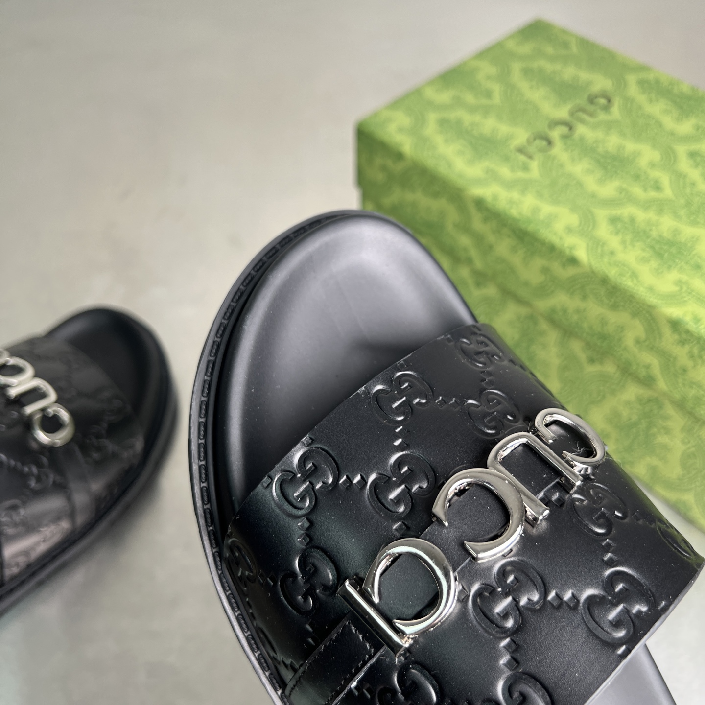 Gucci Double G Embossed Slide Sandal - Classic Design, Modern Style, Comfort Fit 6 i1745357444881 2174 0 4