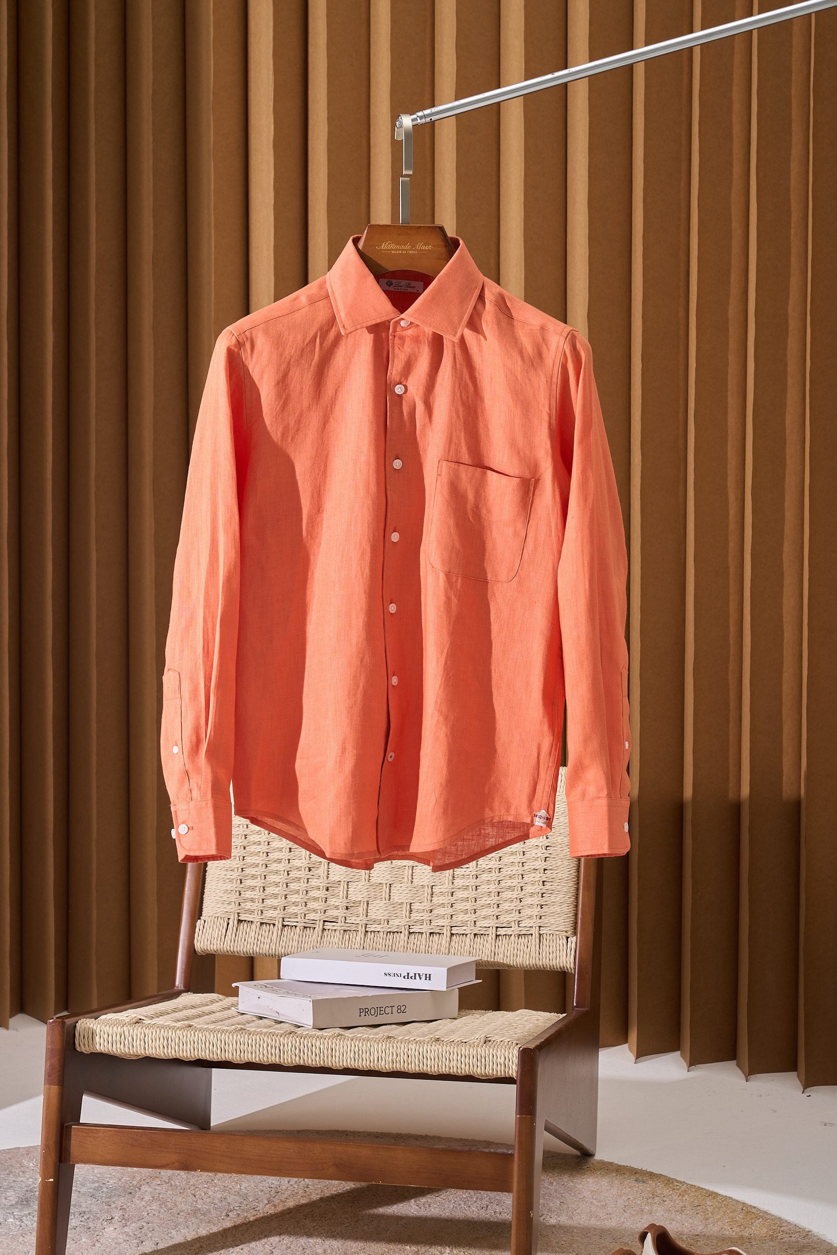 “Breathable Linen Shirt: Effortless Summer Style with Elegant Comfort” - 图片 1