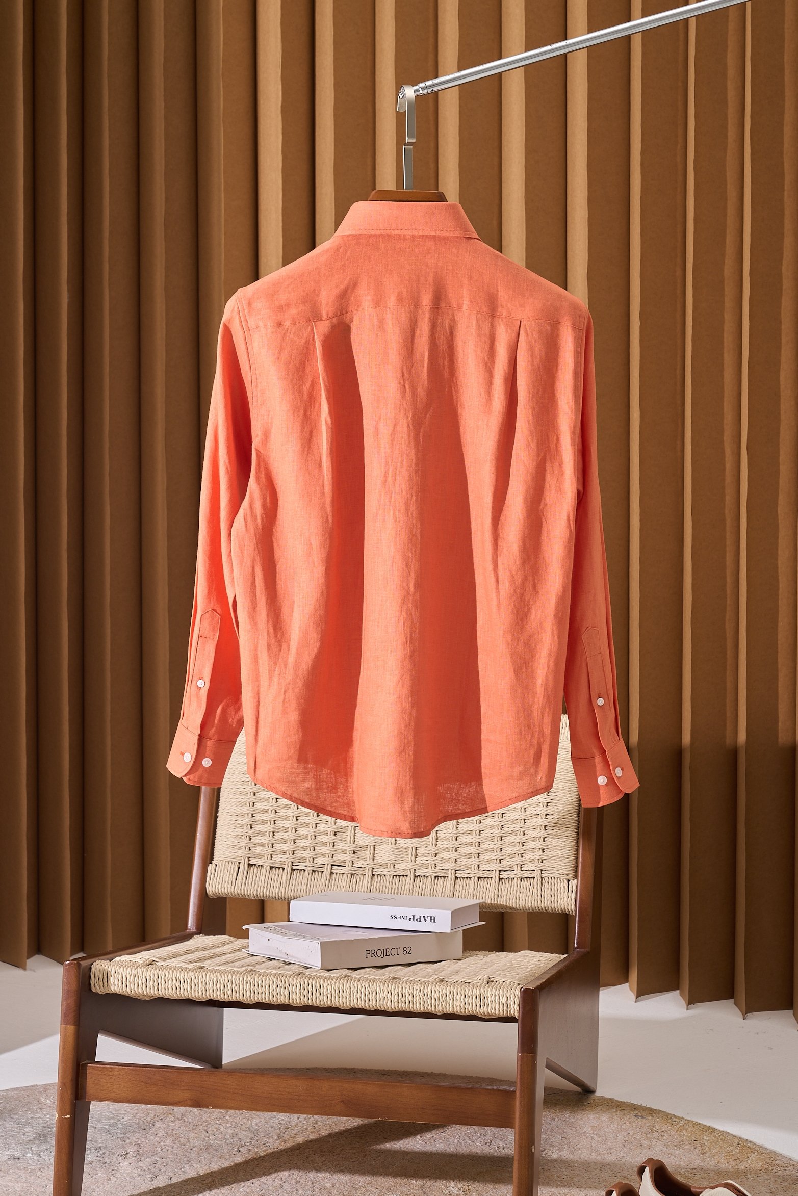 “Breathable Linen Shirt: Effortless Summer Style with Elegant Comfort” - 图片 2