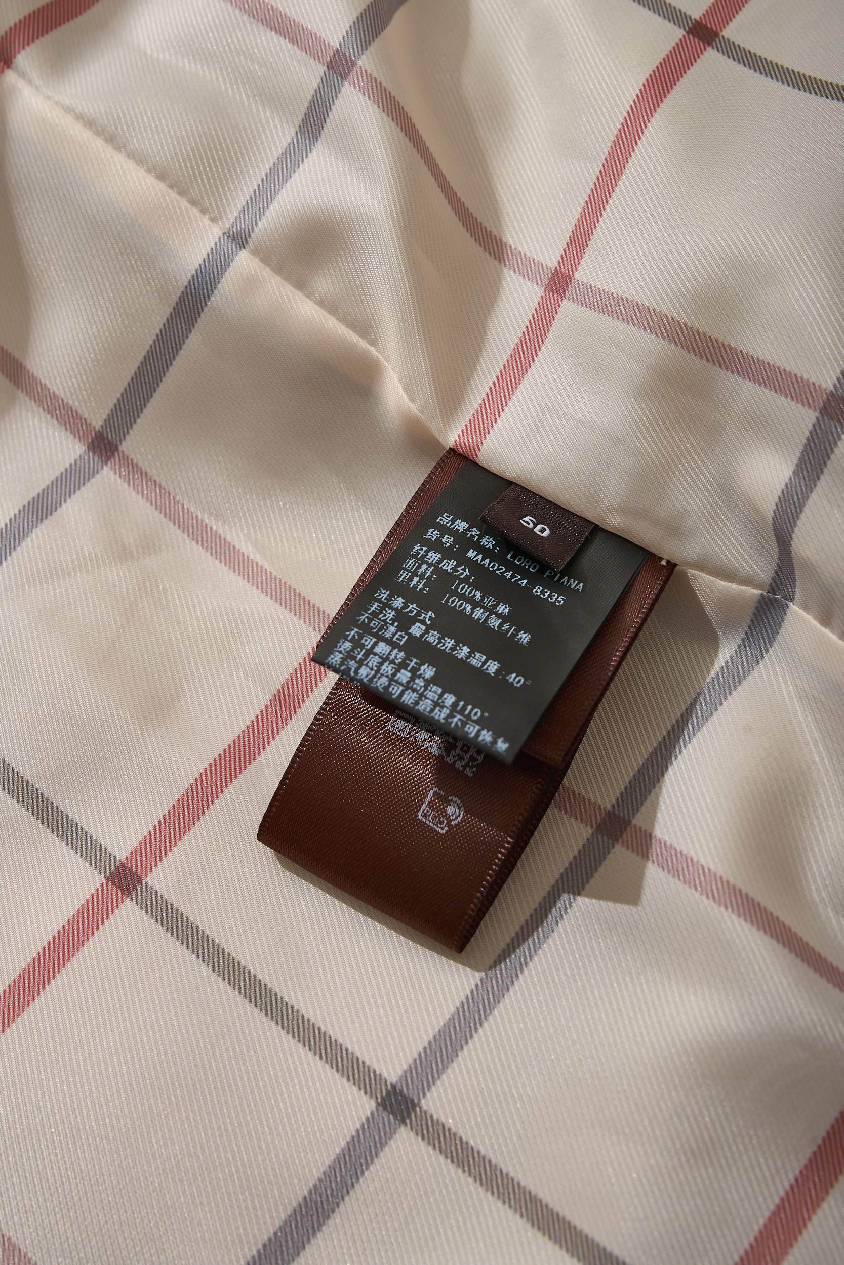 【Loro Piana经典格纹内里！甄选优质亚麻纤维面料立领设计四口袋工装款外套】男士复古工装风，解锁文