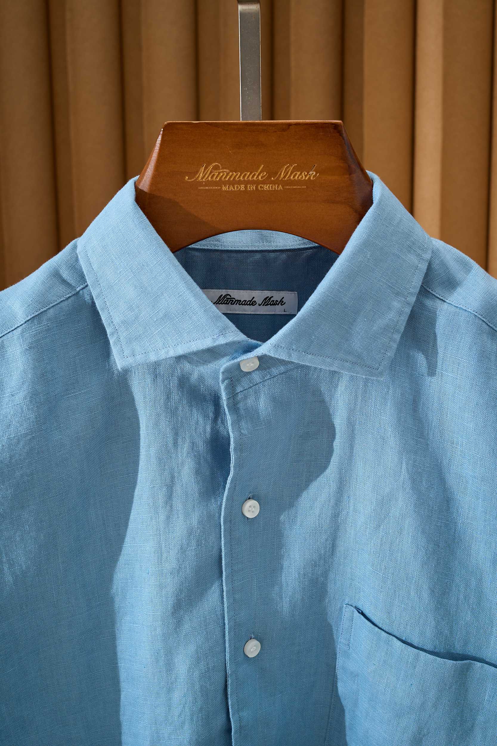 【拒绝平庸，个性剪裁，独领风骚一片领衬衫】采用个性剪裁，让你在人群中脱颖而出。它的设计不仅仅是衣物，更是