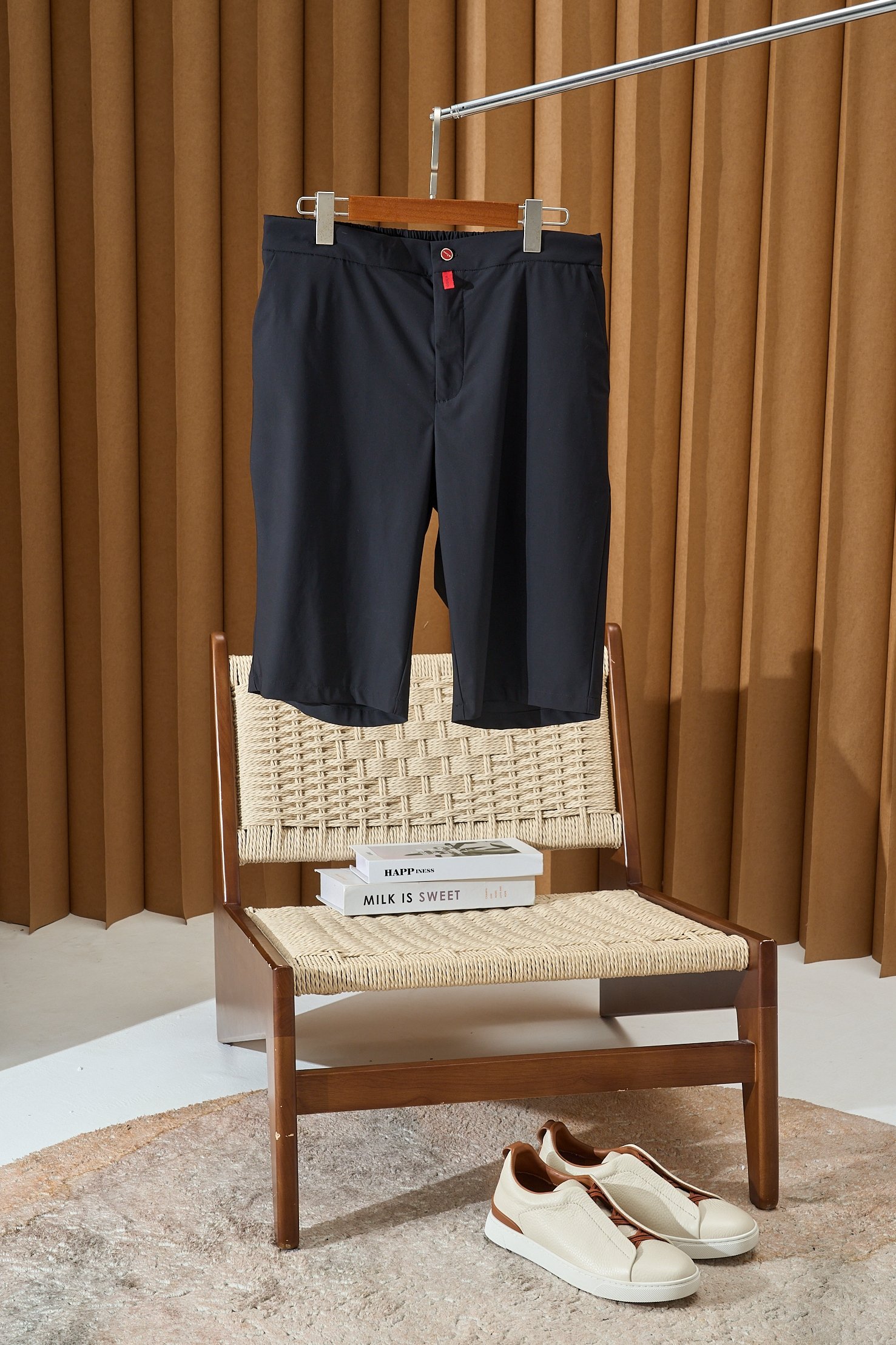 High-Quality Regenerated Polyester Leisure Shorts for Summer Comfort and Style - 图片 1