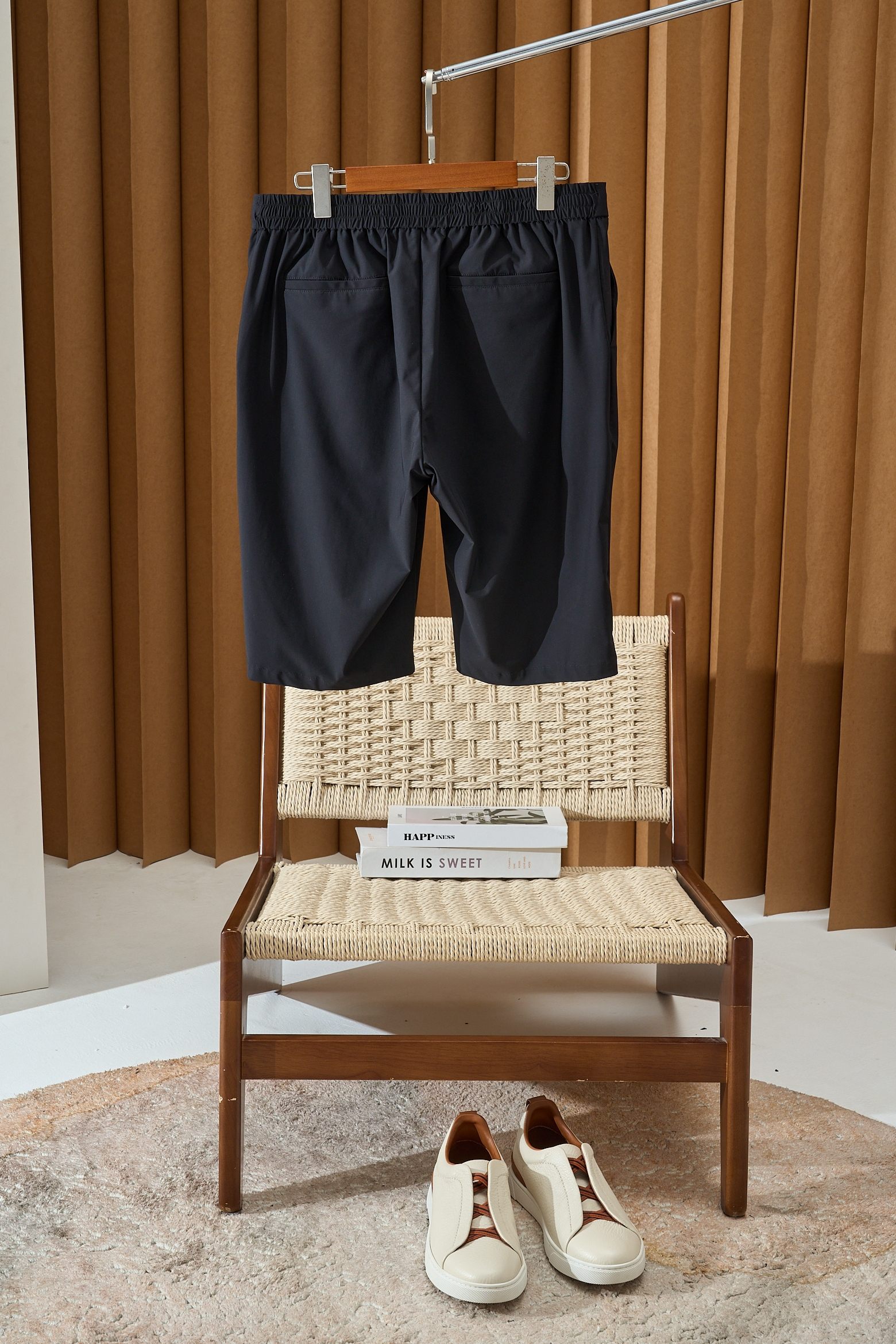 High-Quality Regenerated Polyester Leisure Shorts for Summer Comfort and Style - 图片 2