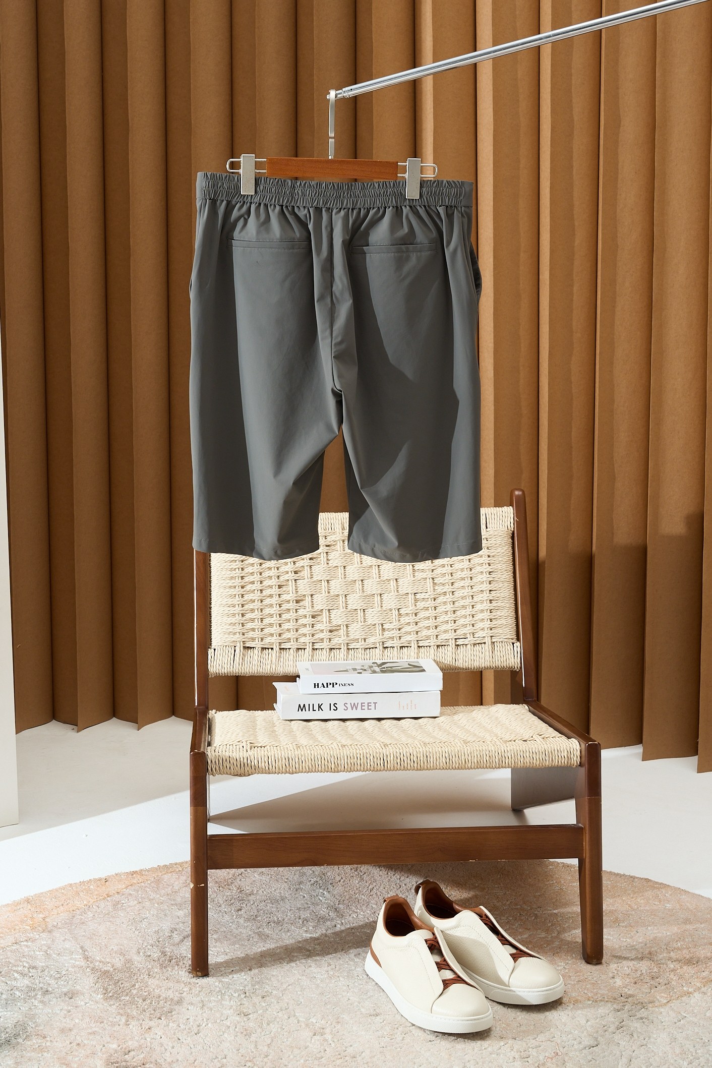 High-Quality Regenerated Polyester Leisure Shorts for Summer Comfort and Style - 图片 2