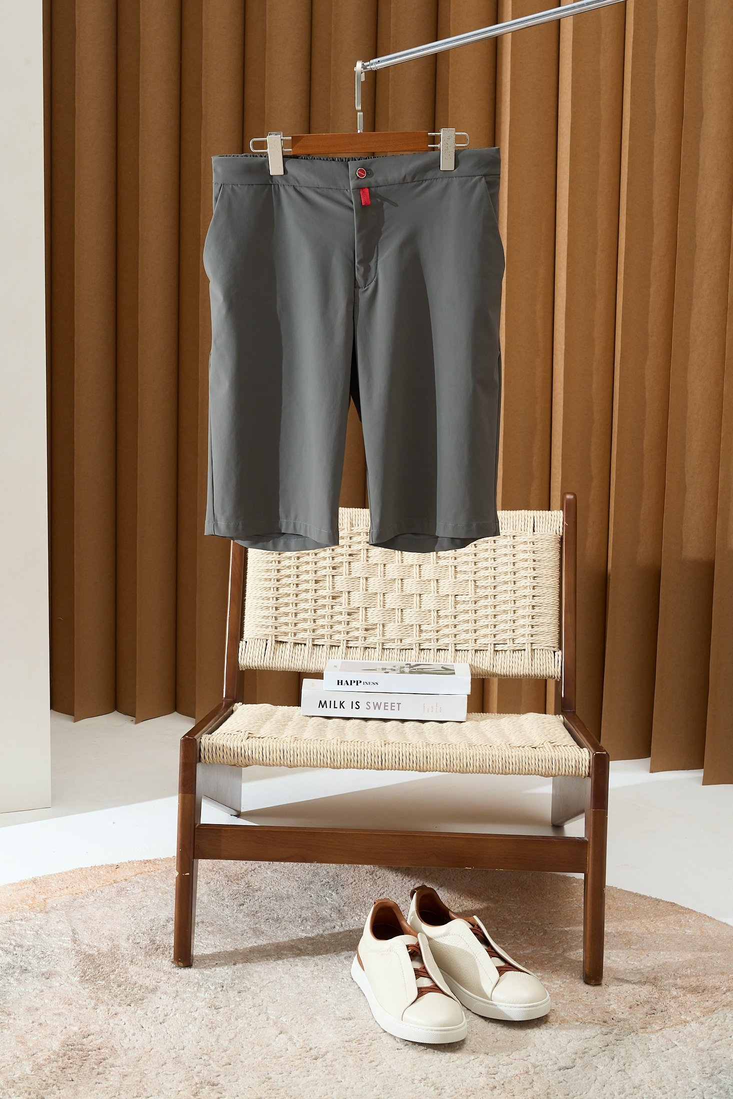 High-Quality Regenerated Polyester Leisure Shorts for Summer Comfort and Style - 图片 1