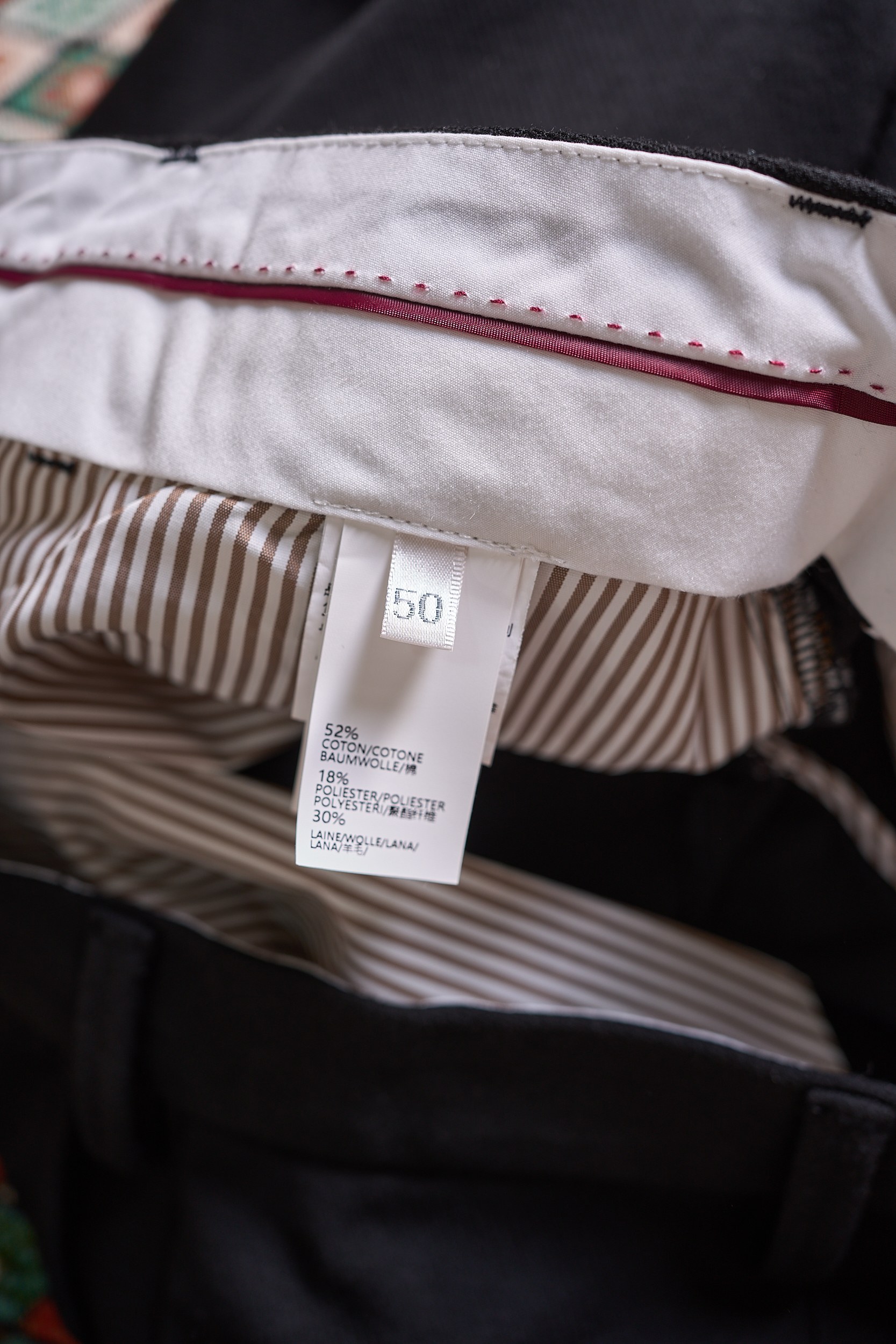 男士必备！高端休闲西裤：多元搭配，一键解锁多场景魅力纯棉面料红线腰头设计休闲长裤西裤双色休闲西裤｜纯棉肌