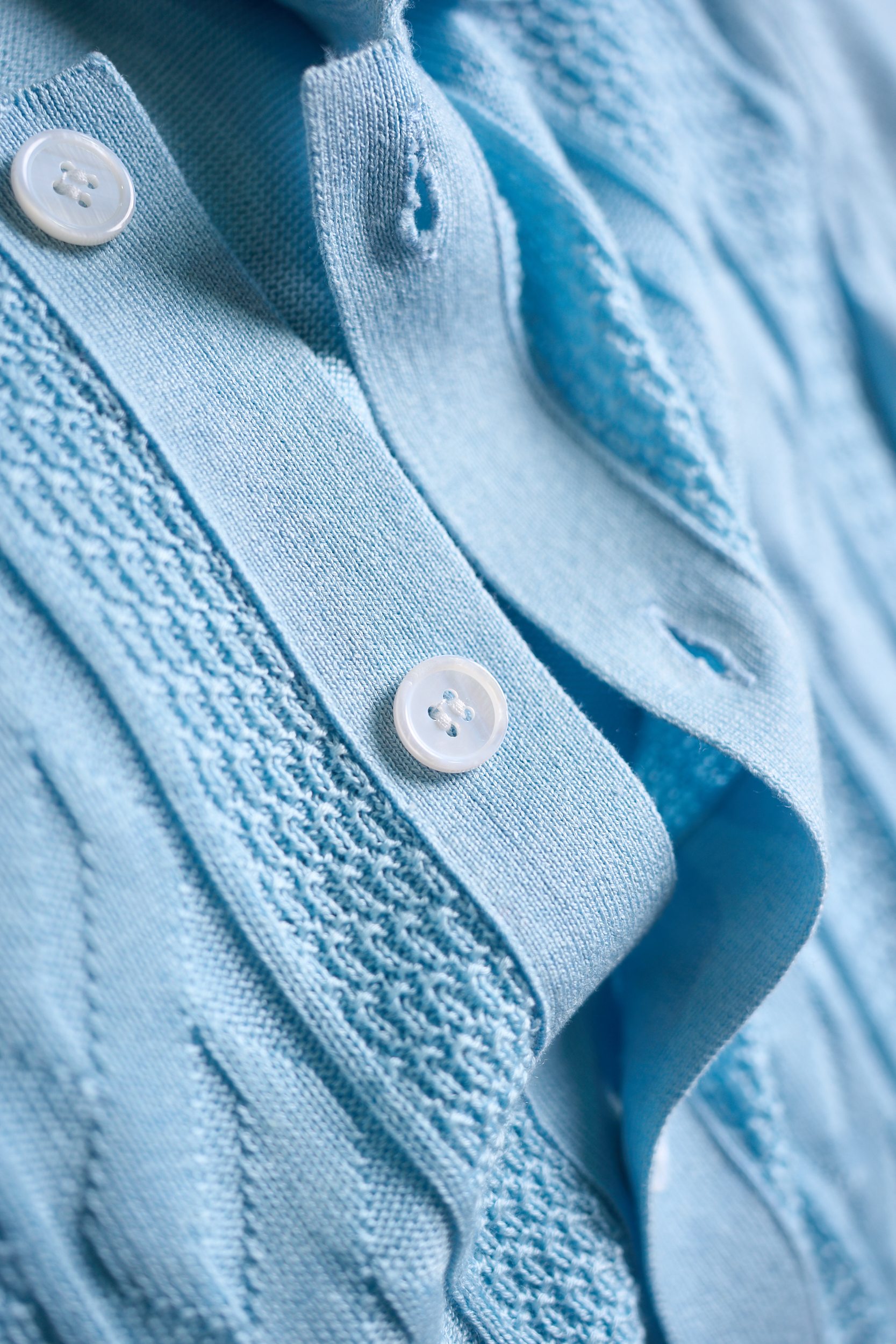 【RaLoro Pianah Lauren紫标 绞花提花针织PoLo衫】来自RaLoro Pianah 