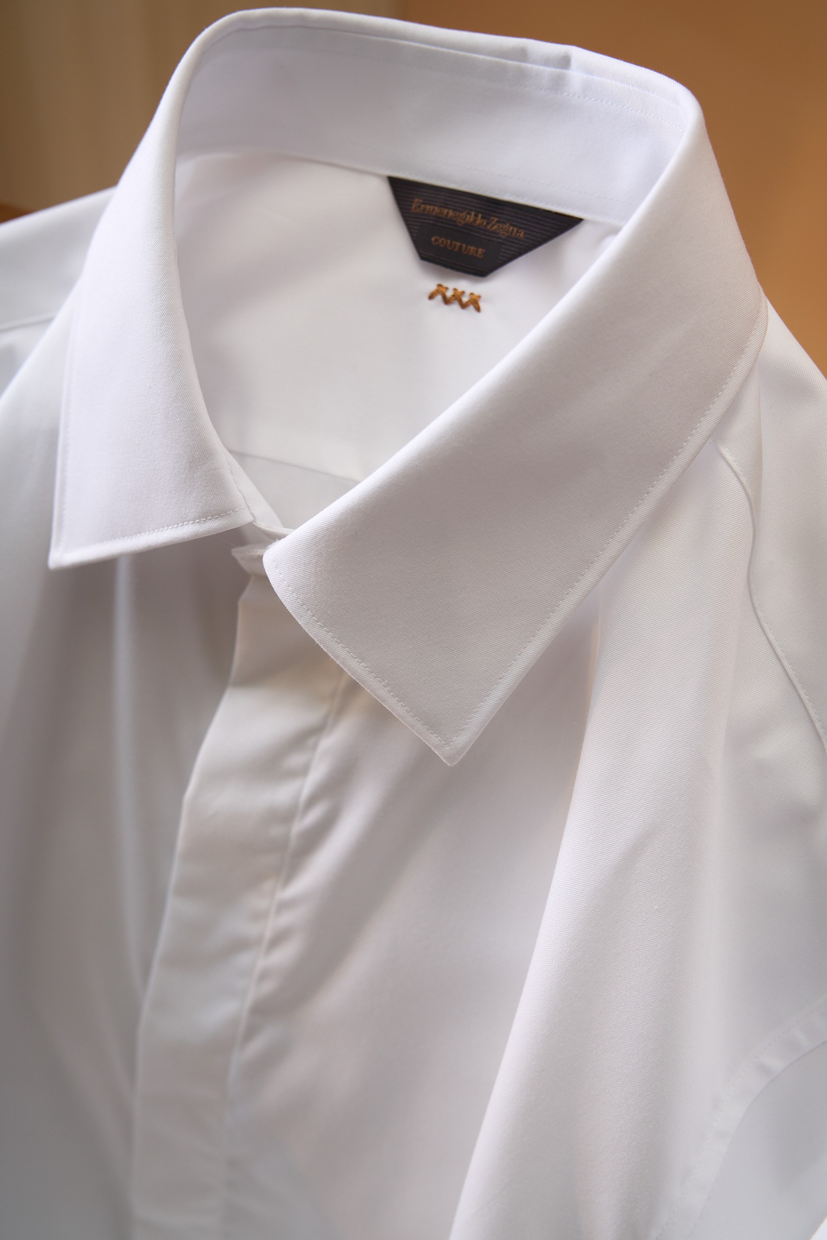 【】ZEGNAXXX Couture系列100%棉袖扣款式商务衬衫 顶线Couture高级定制线的标志性商务作品，属于品